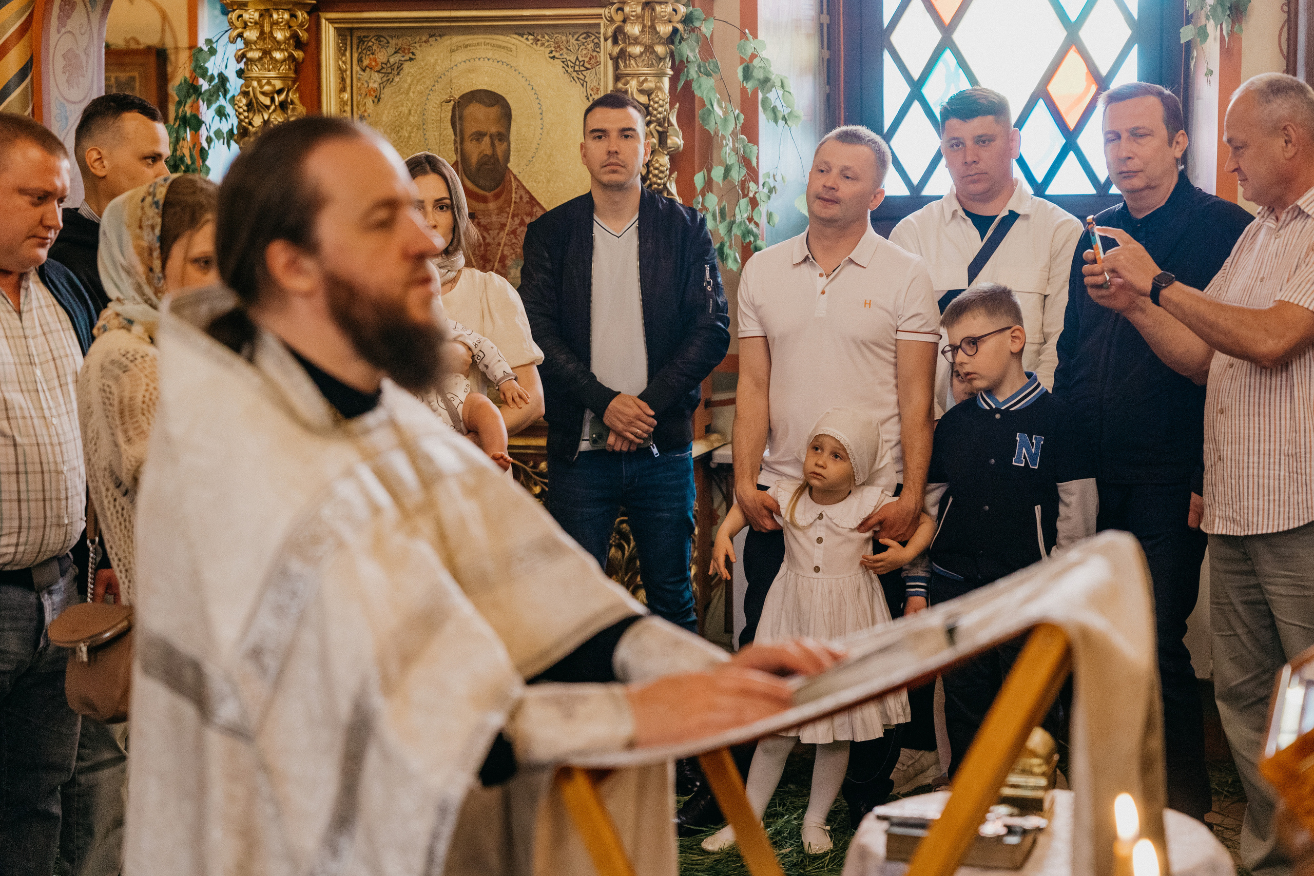 Крещение Ярослава. Фотограф Никита Комаров