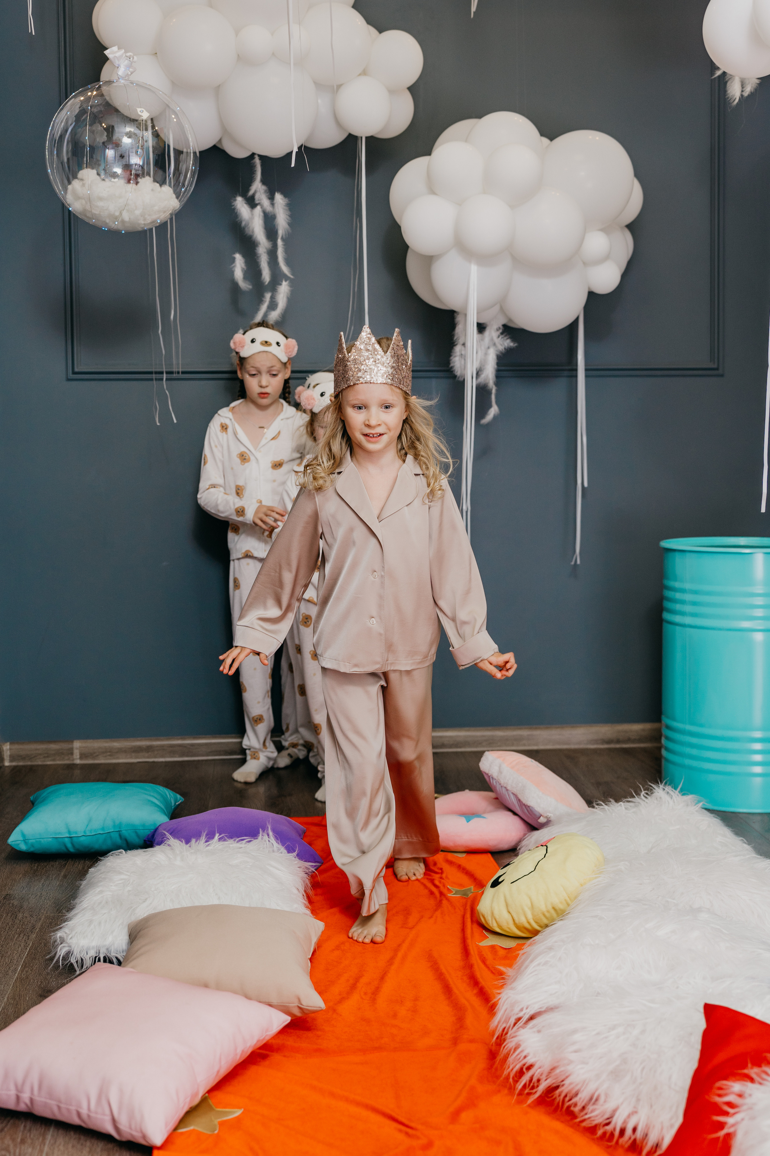 Пижамная вечеринка, Веронике 6 лет. Фотограф Никита Комаров