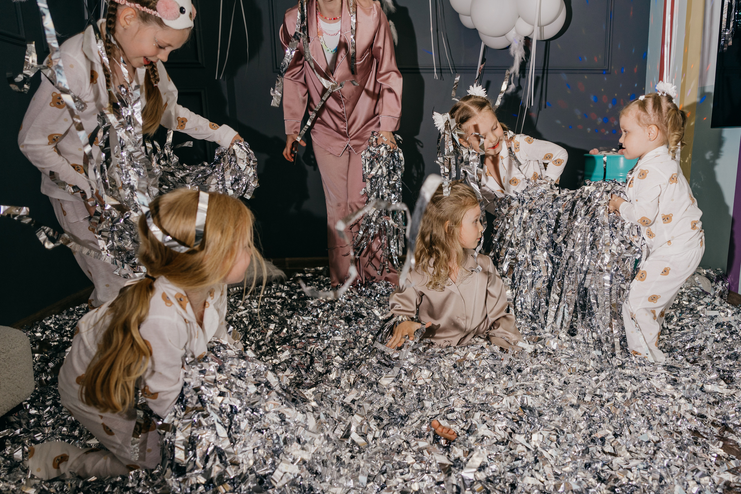 Пижамная вечеринка, Веронике 6 лет. Фотограф Никита Комаров