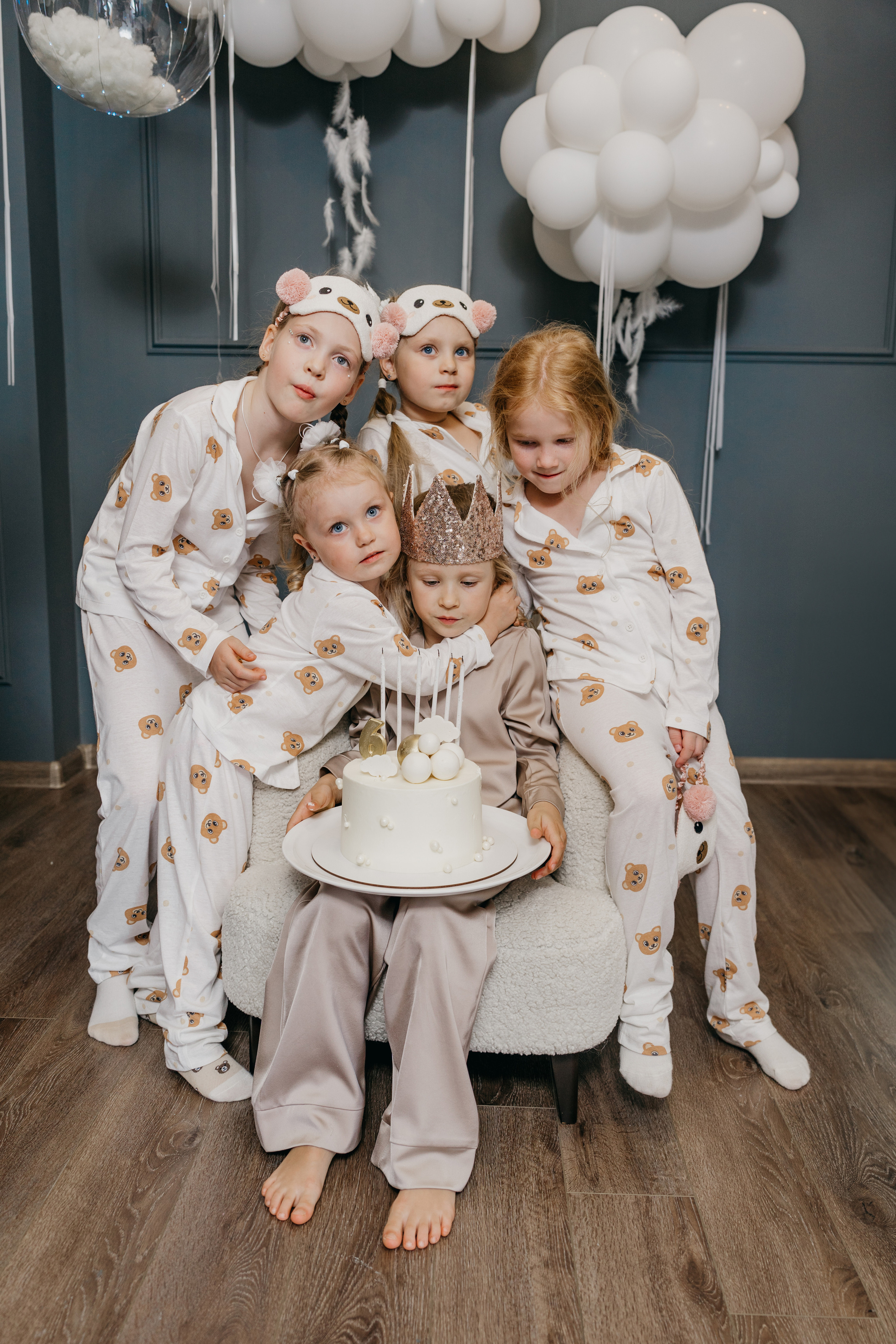 Пижамная вечеринка, Веронике 6 лет. Фотограф Никита Комаров