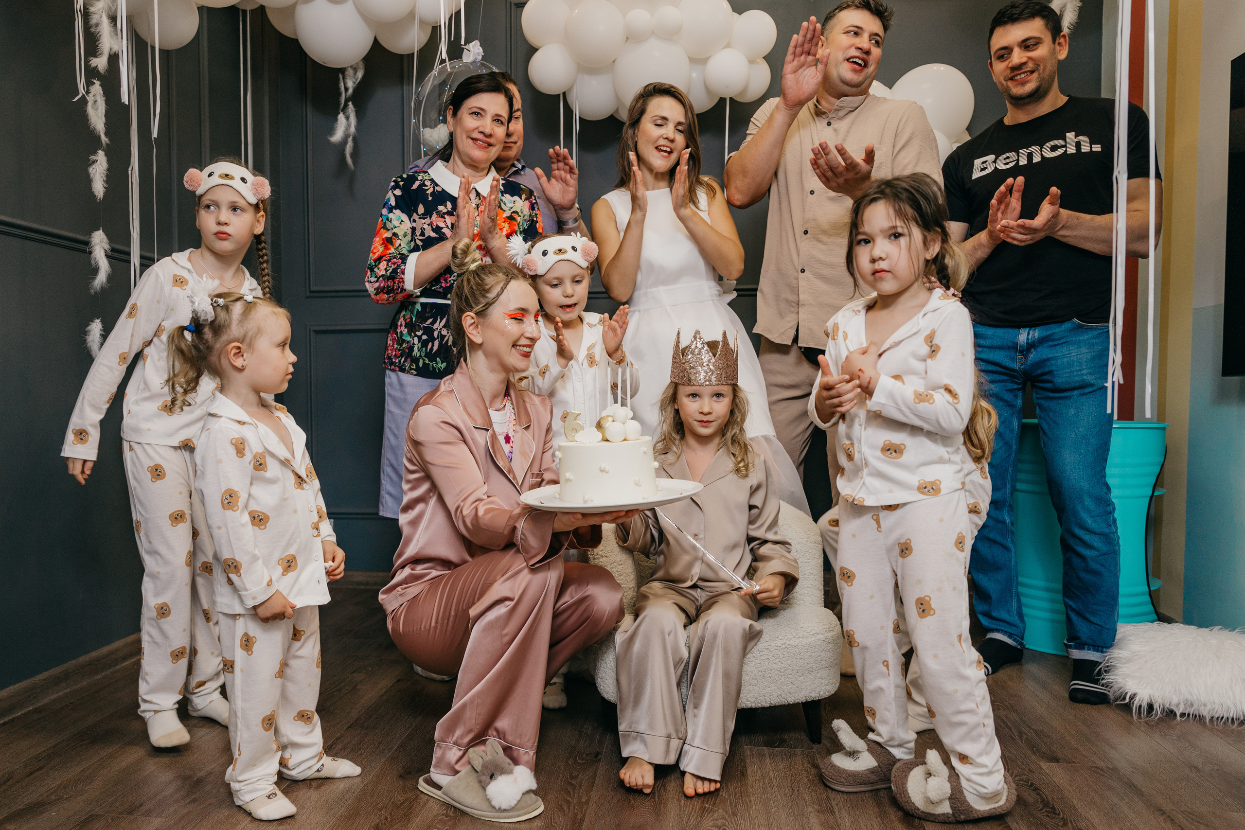 Пижамная вечеринка, Веронике 6 лет. Фотограф Никита Комаров