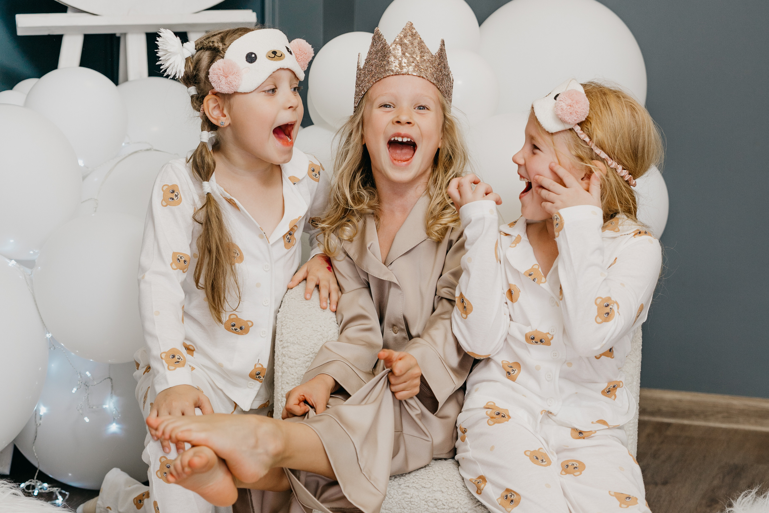 Пижамная вечеринка, Веронике 6 лет. Фотограф Никита Комаров