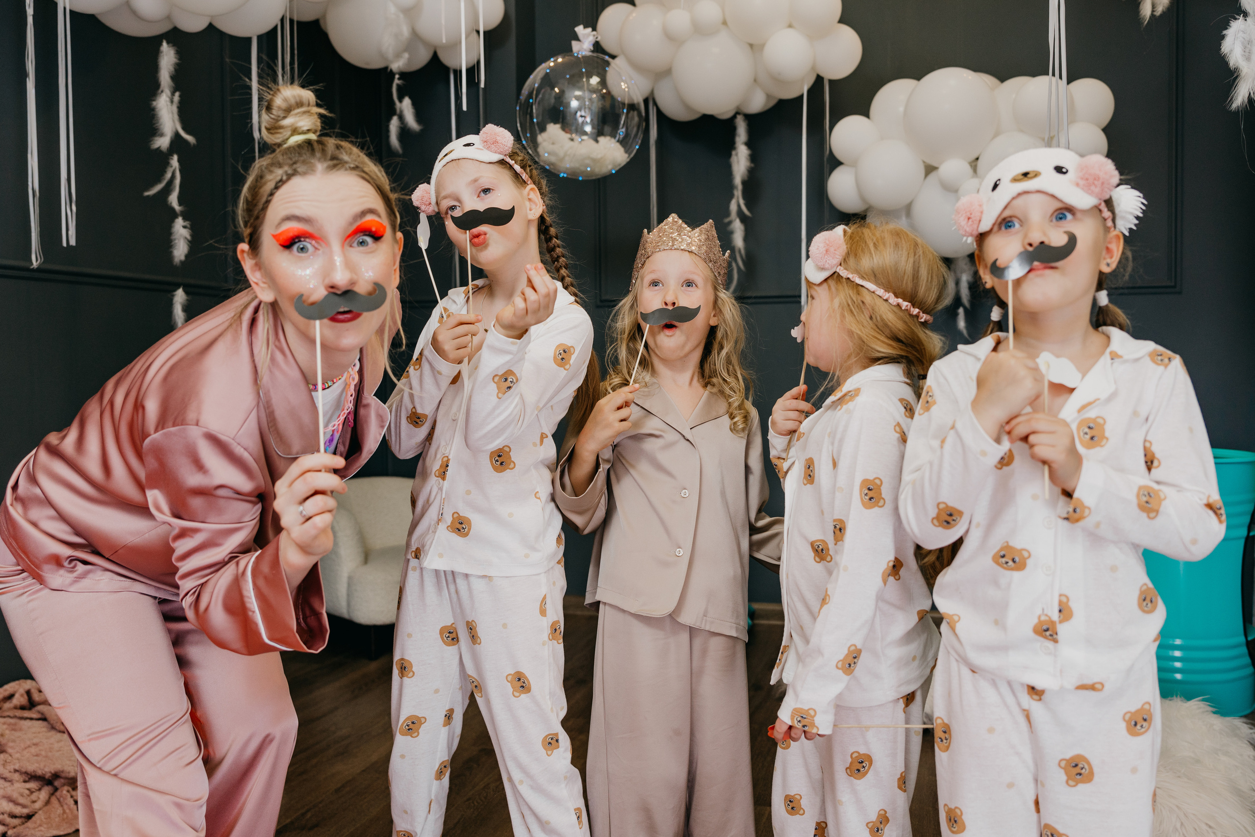 Пижамная вечеринка, Веронике 6 лет. Фотограф Никита Комаров