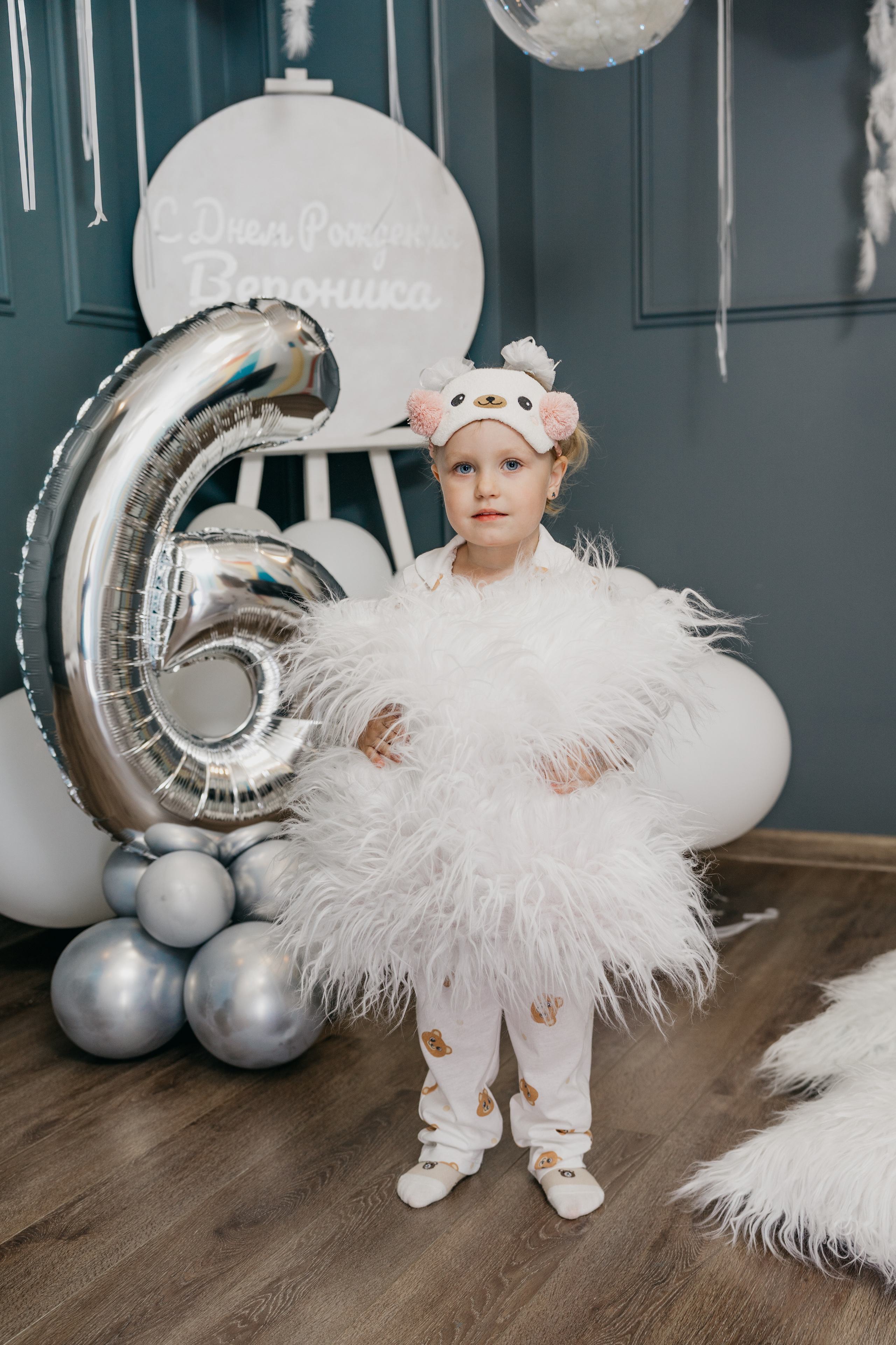 Пижамная вечеринка, Веронике 6 лет. Фотограф Никита Комаров