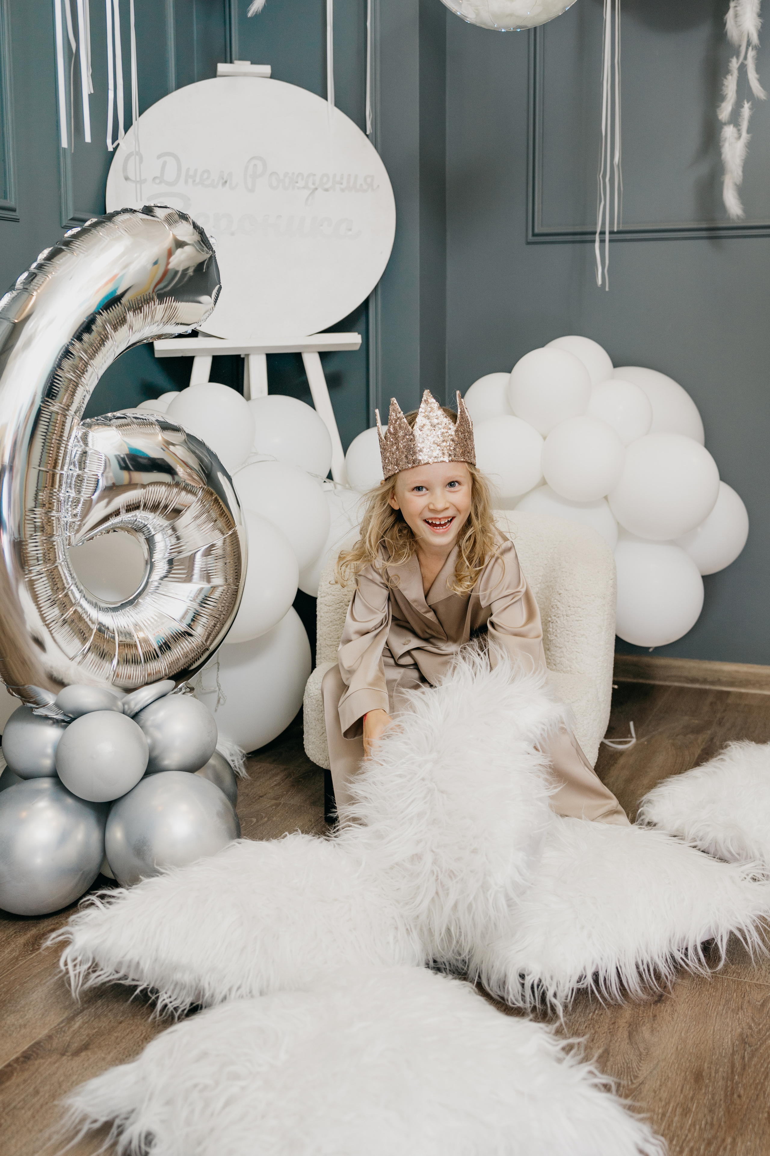 Пижамная вечеринка, Веронике 6 лет. Фотограф Никита Комаров