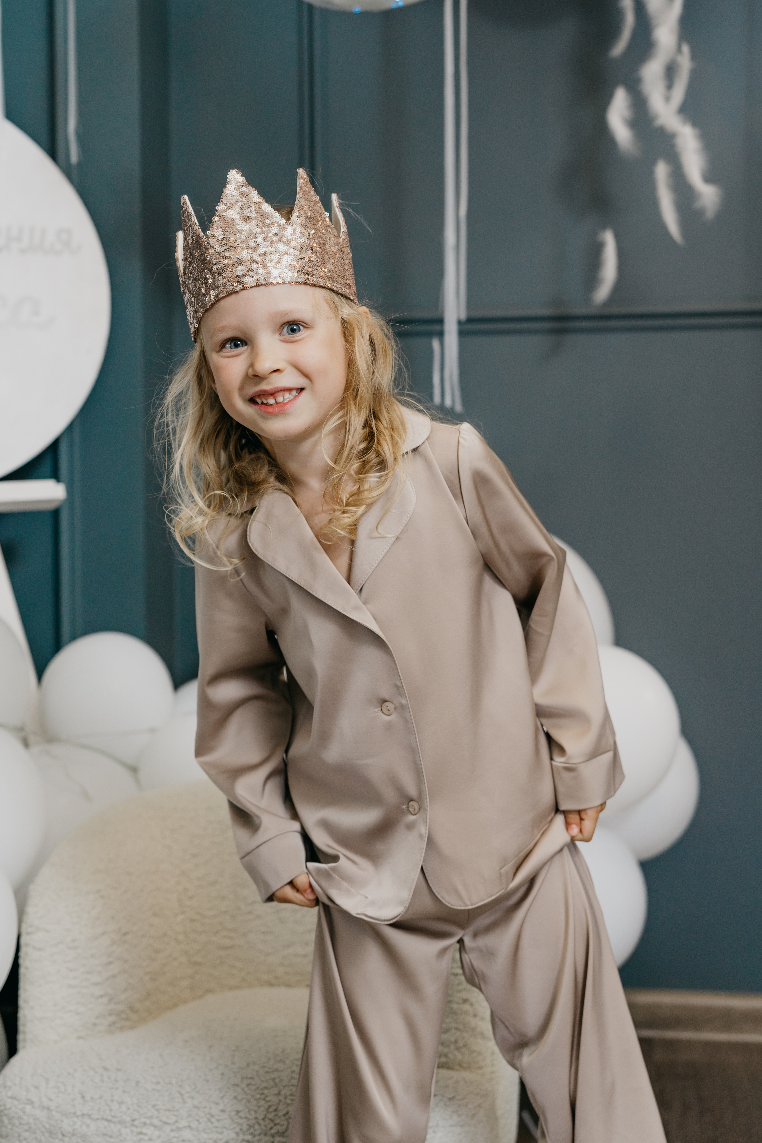 Пижамная вечеринка, Веронике 6 лет. Фотограф Никита Комаров