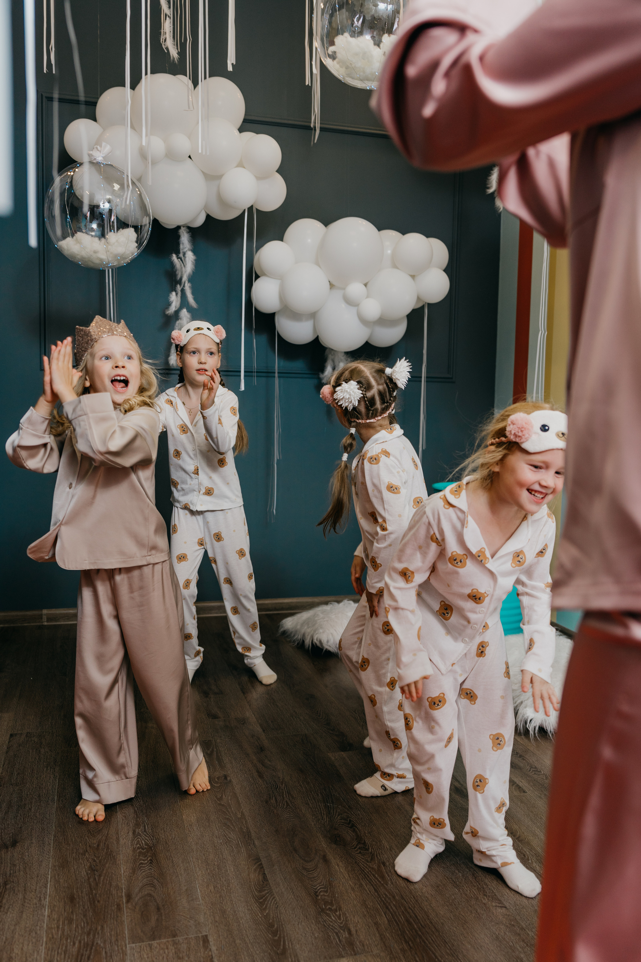 Пижамная вечеринка, Веронике 6 лет. Фотограф Никита Комаров