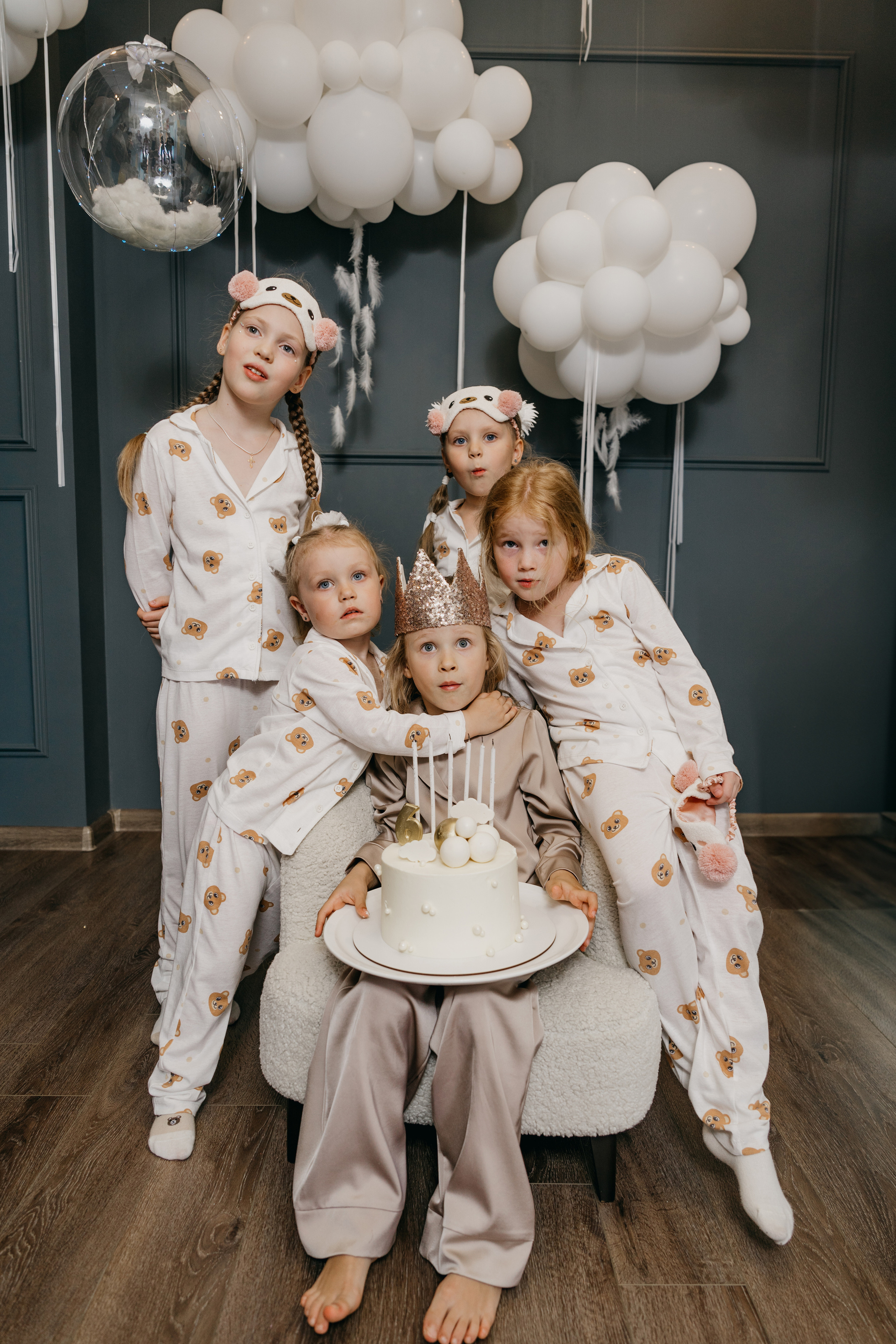 Пижамная вечеринка, Веронике 6 лет. Фотограф Никита Комаров