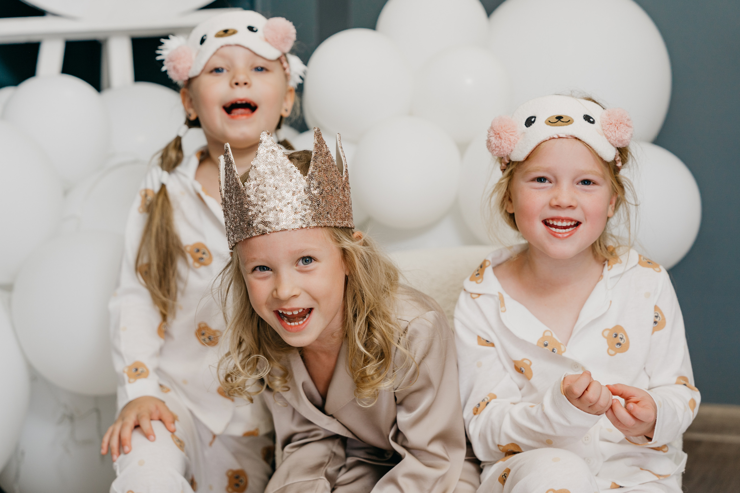 Пижамная вечеринка, Веронике 6 лет. Фотограф Никита Комаров