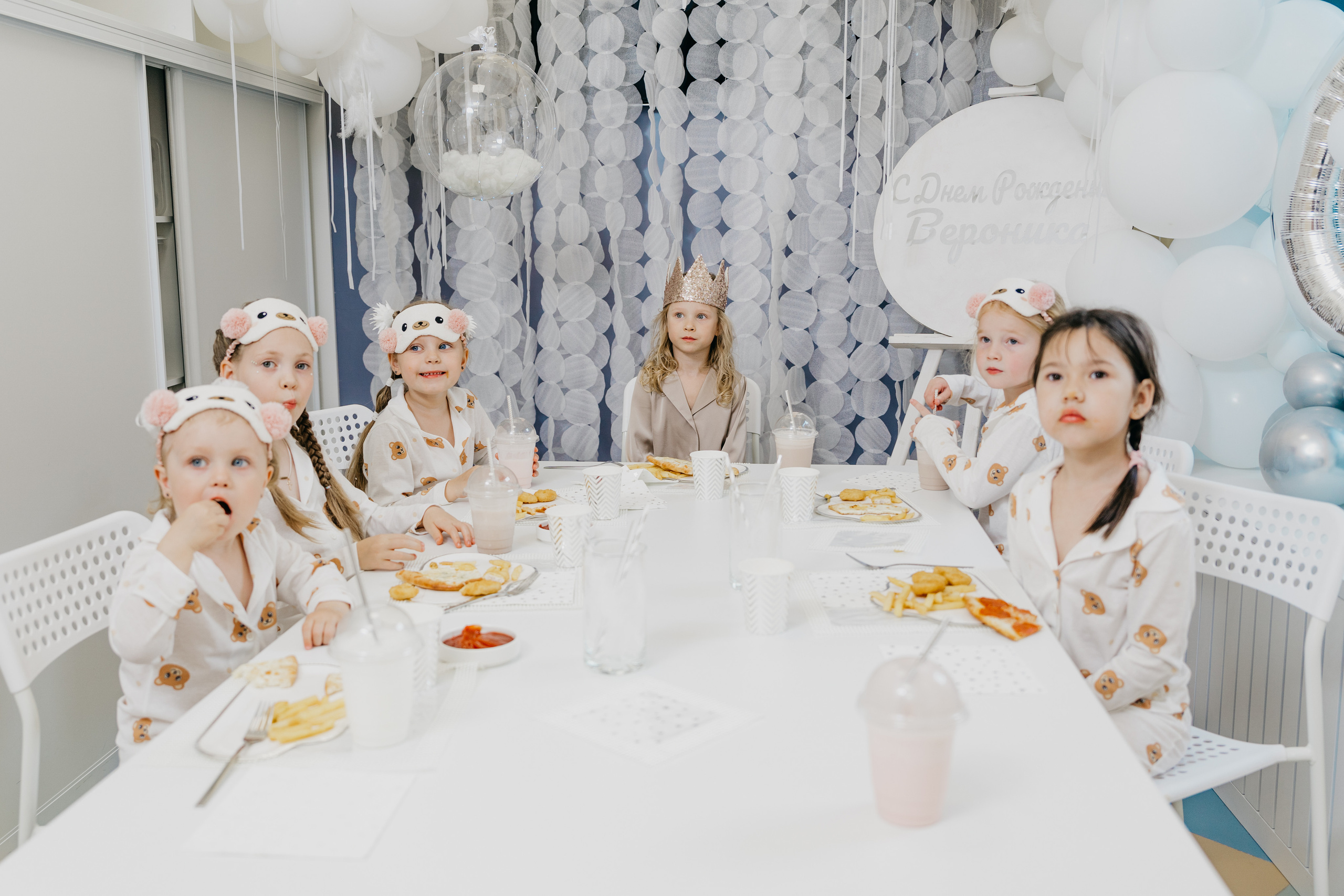 Пижамная вечеринка, Веронике 6 лет. Фотограф Никита Комаров