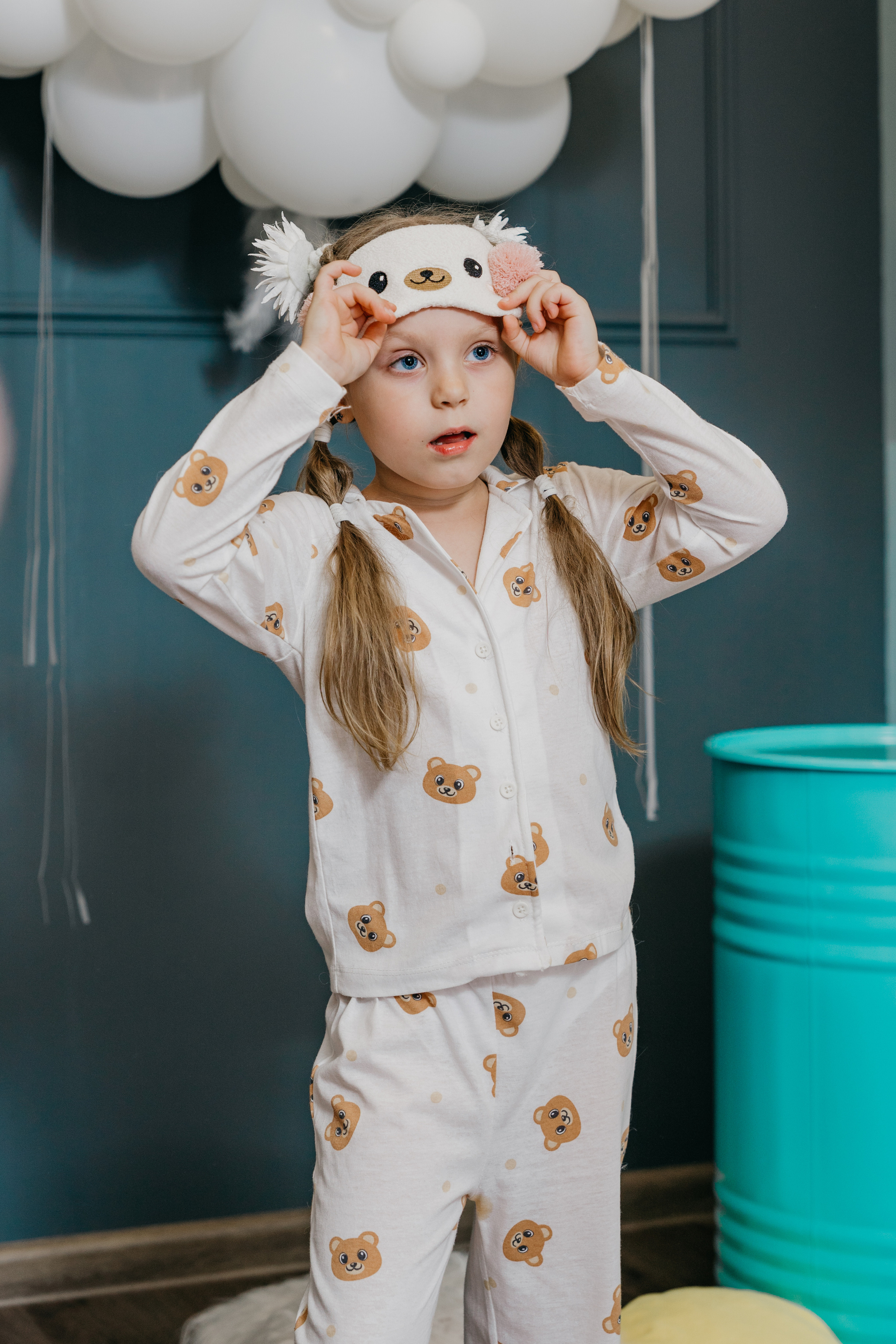 Пижамная вечеринка, Веронике 6 лет. Фотограф Никита Комаров