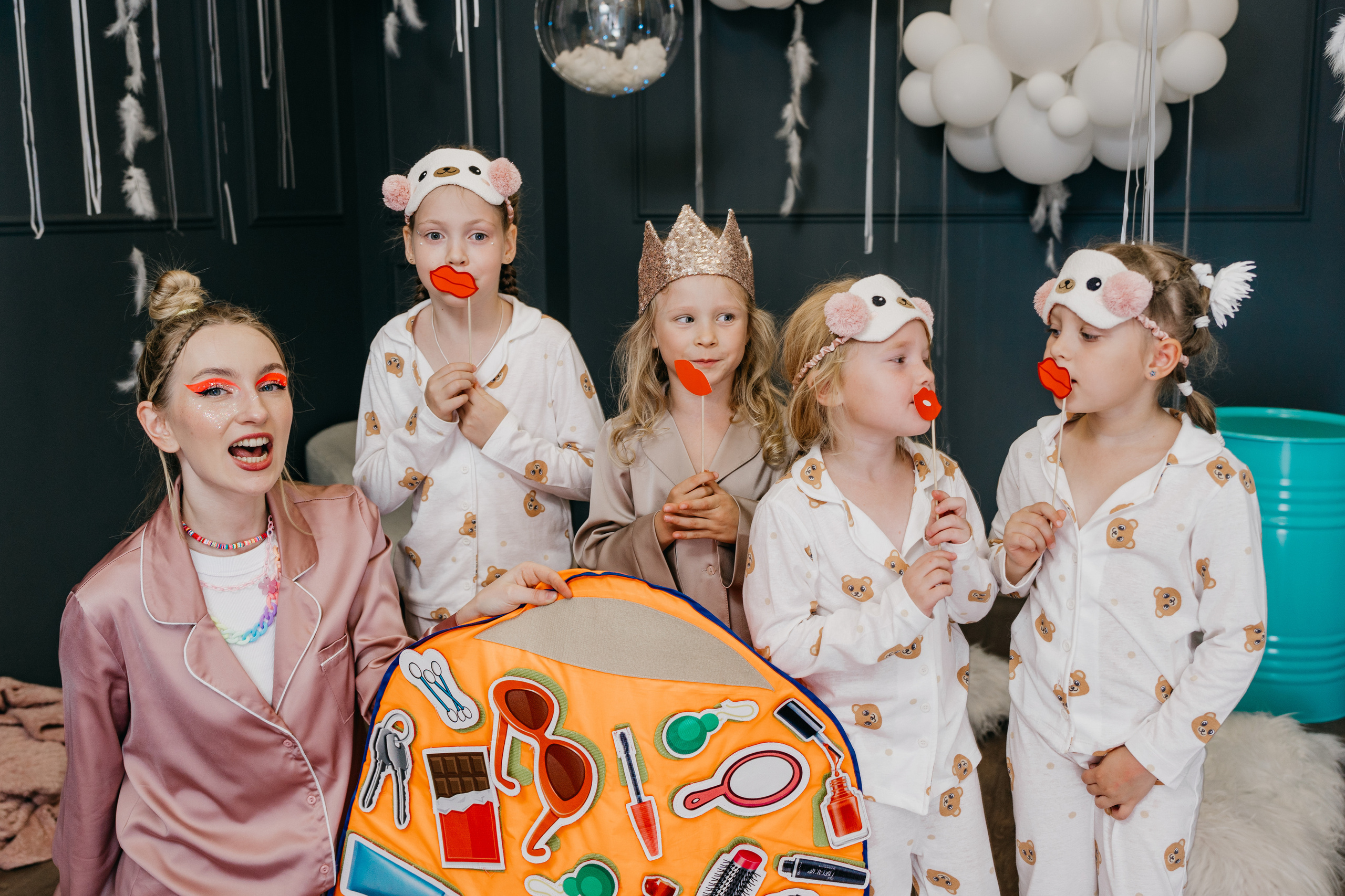 Пижамная вечеринка, Веронике 6 лет. Фотограф Никита Комаров