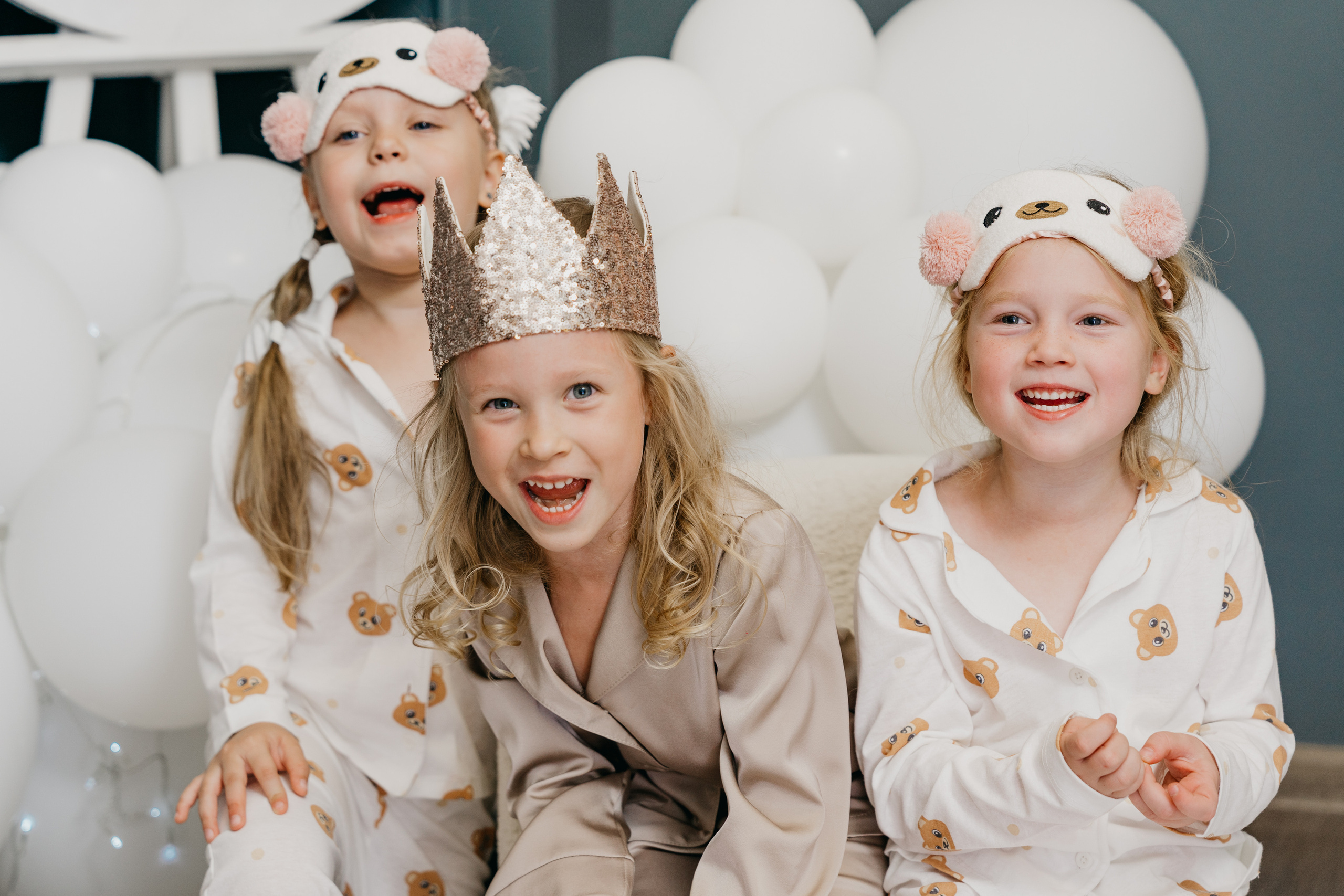 Пижамная вечеринка, Веронике 6 лет. Фотограф Никита Комаров