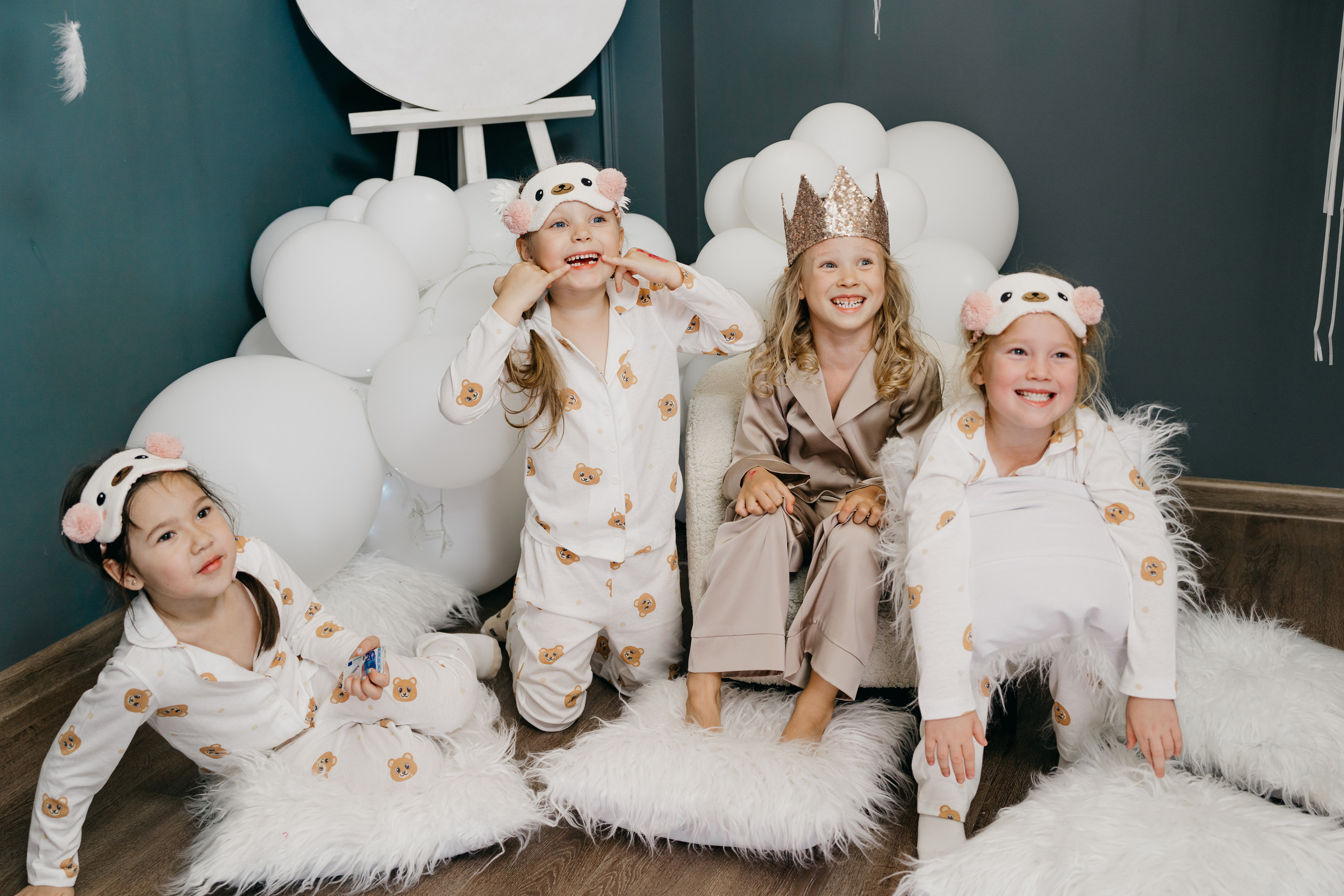 Пижамная вечеринка, Веронике 6 лет. Фотограф Никита Комаров