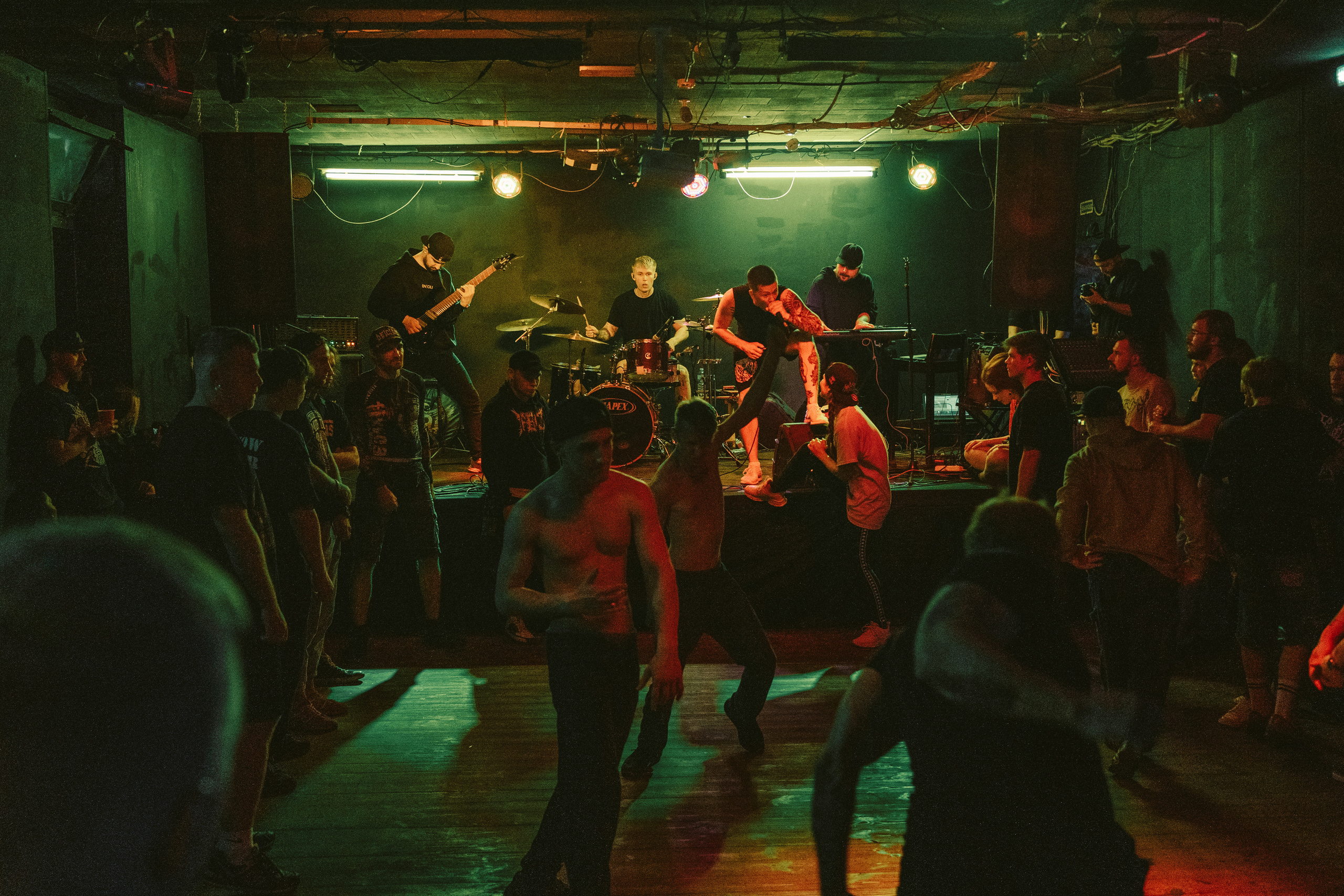 SADNESS OF GAIA live at СМЕНА 2.0 Moscow 28.05.2023. Фотограф Никита Комаров