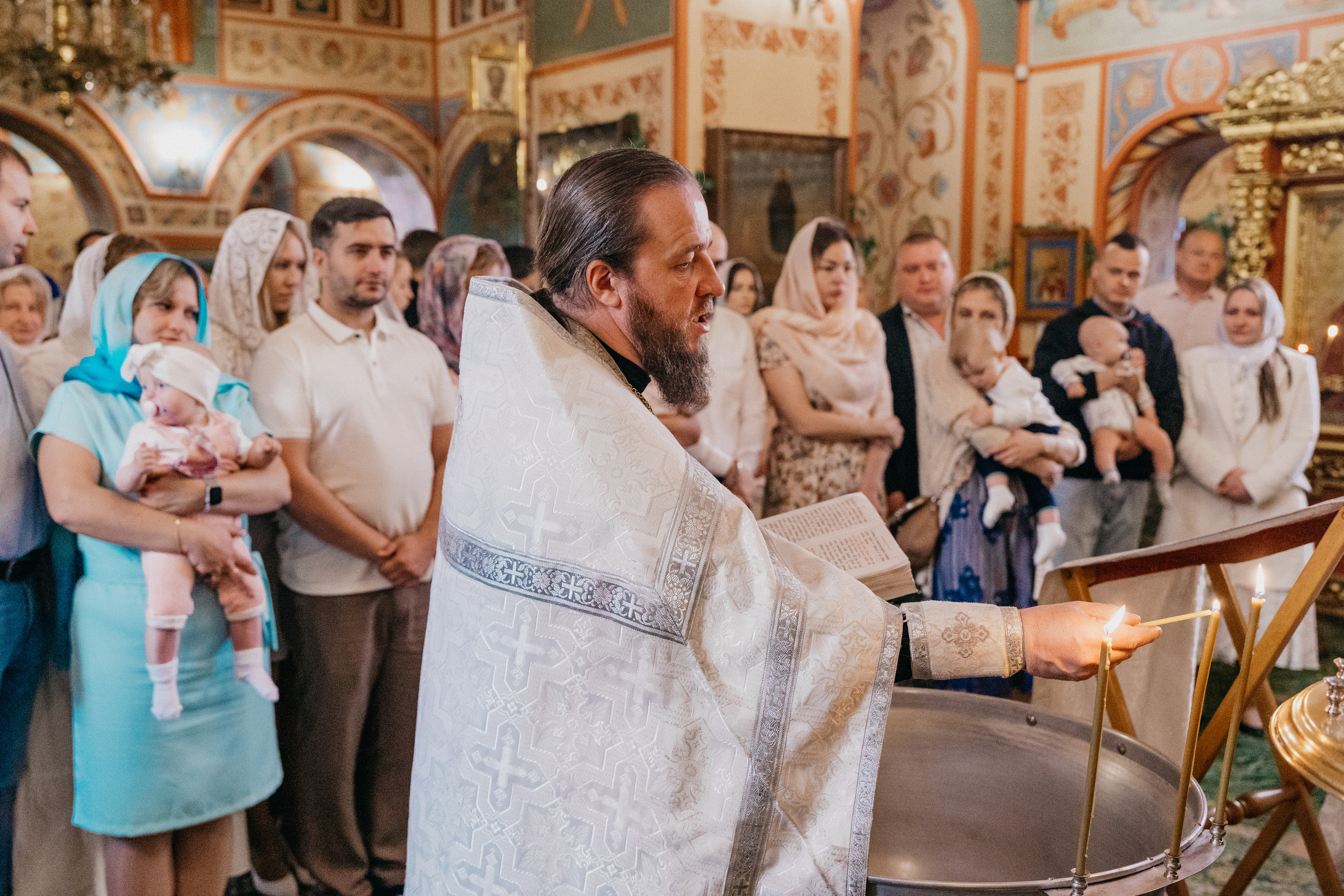 Крещение Ярослава. Фотограф Никита Комаров