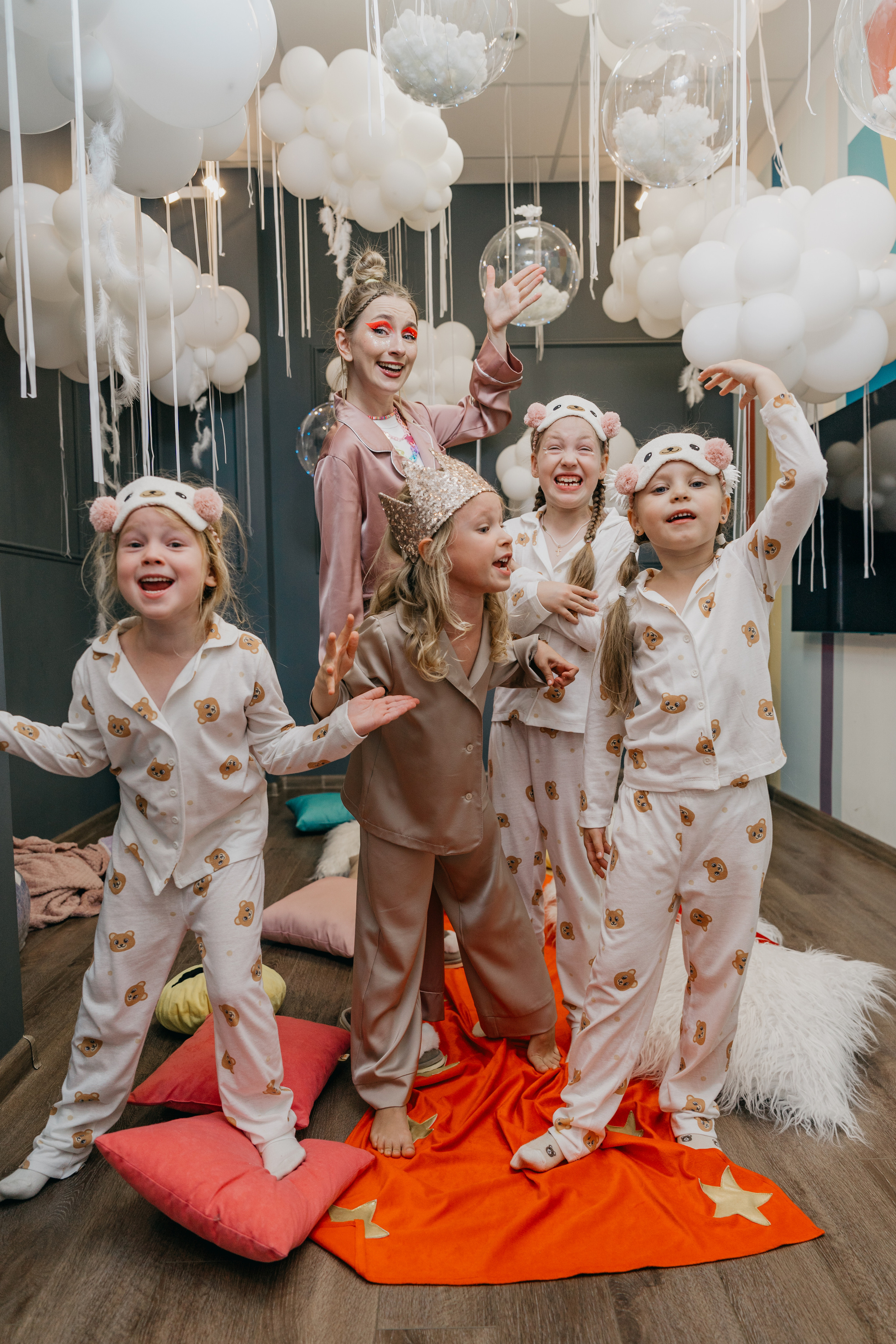 Пижамная вечеринка, Веронике 6 лет. Фотограф Никита Комаров