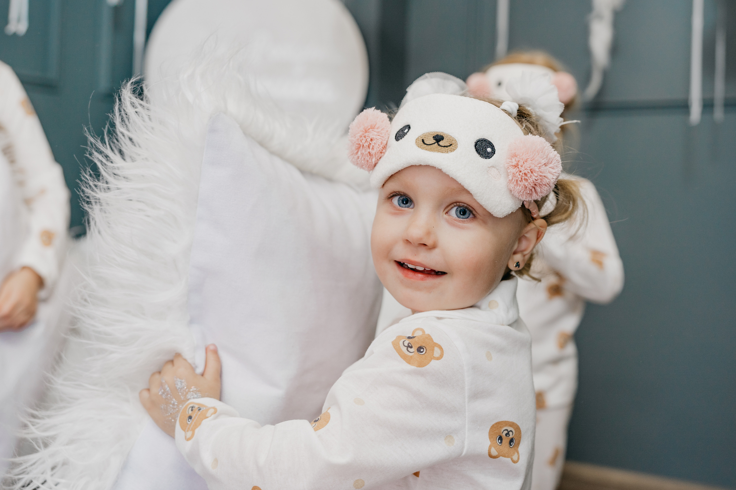 Пижамная вечеринка, Веронике 6 лет. Фотограф Никита Комаров