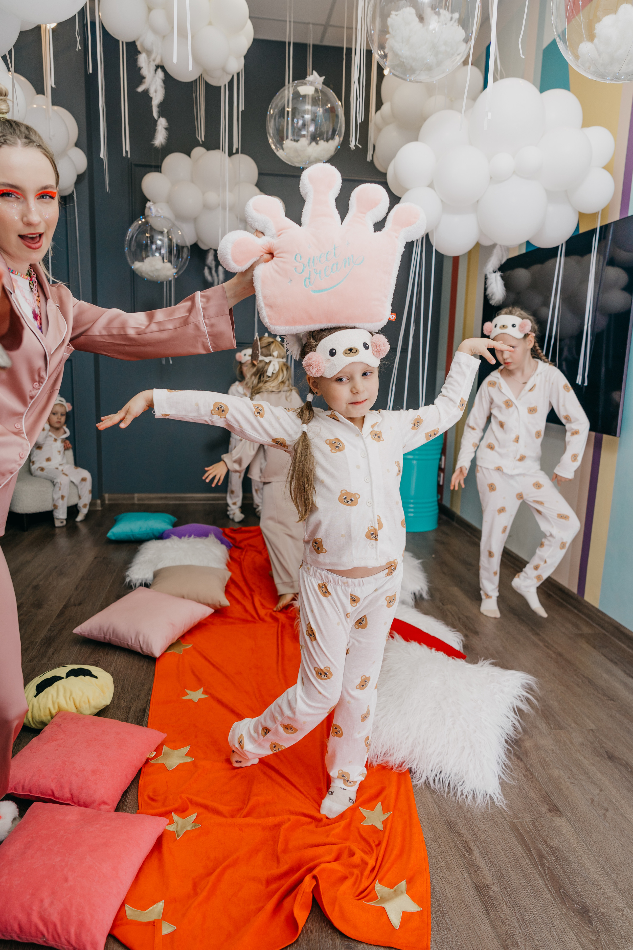Пижамная вечеринка, Веронике 6 лет. Фотограф Никита Комаров