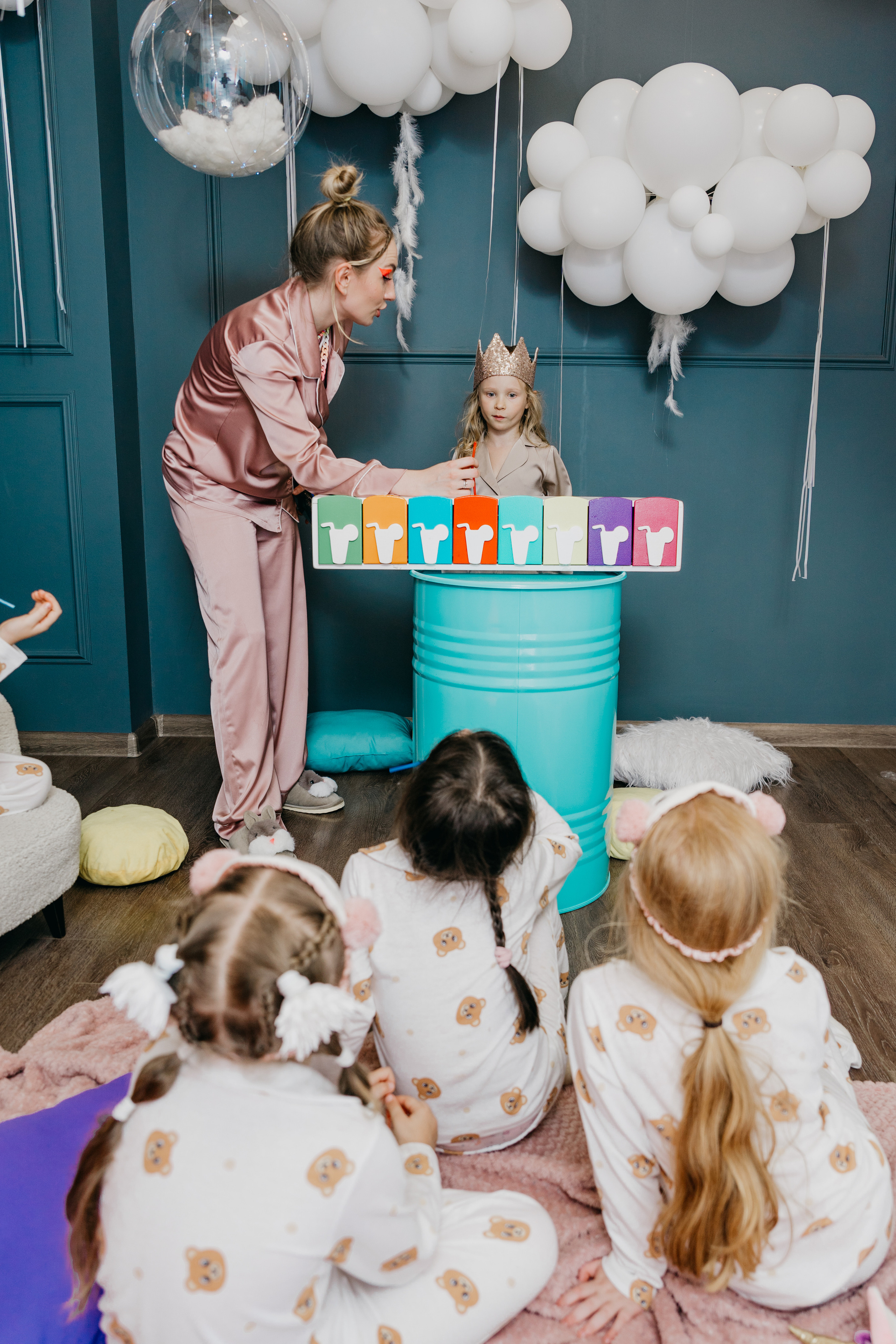 Пижамная вечеринка, Веронике 6 лет. Фотограф Никита Комаров