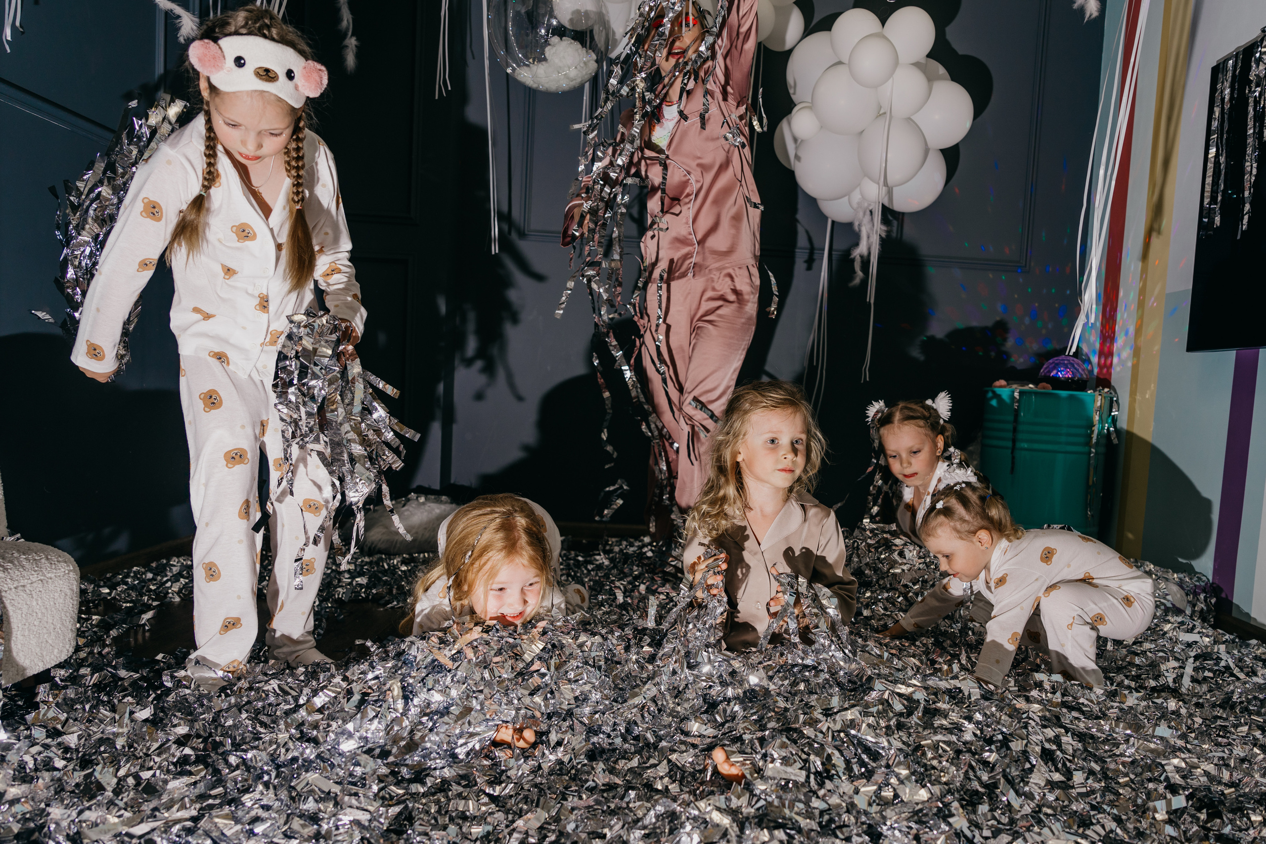 Пижамная вечеринка, Веронике 6 лет. Фотограф Никита Комаров