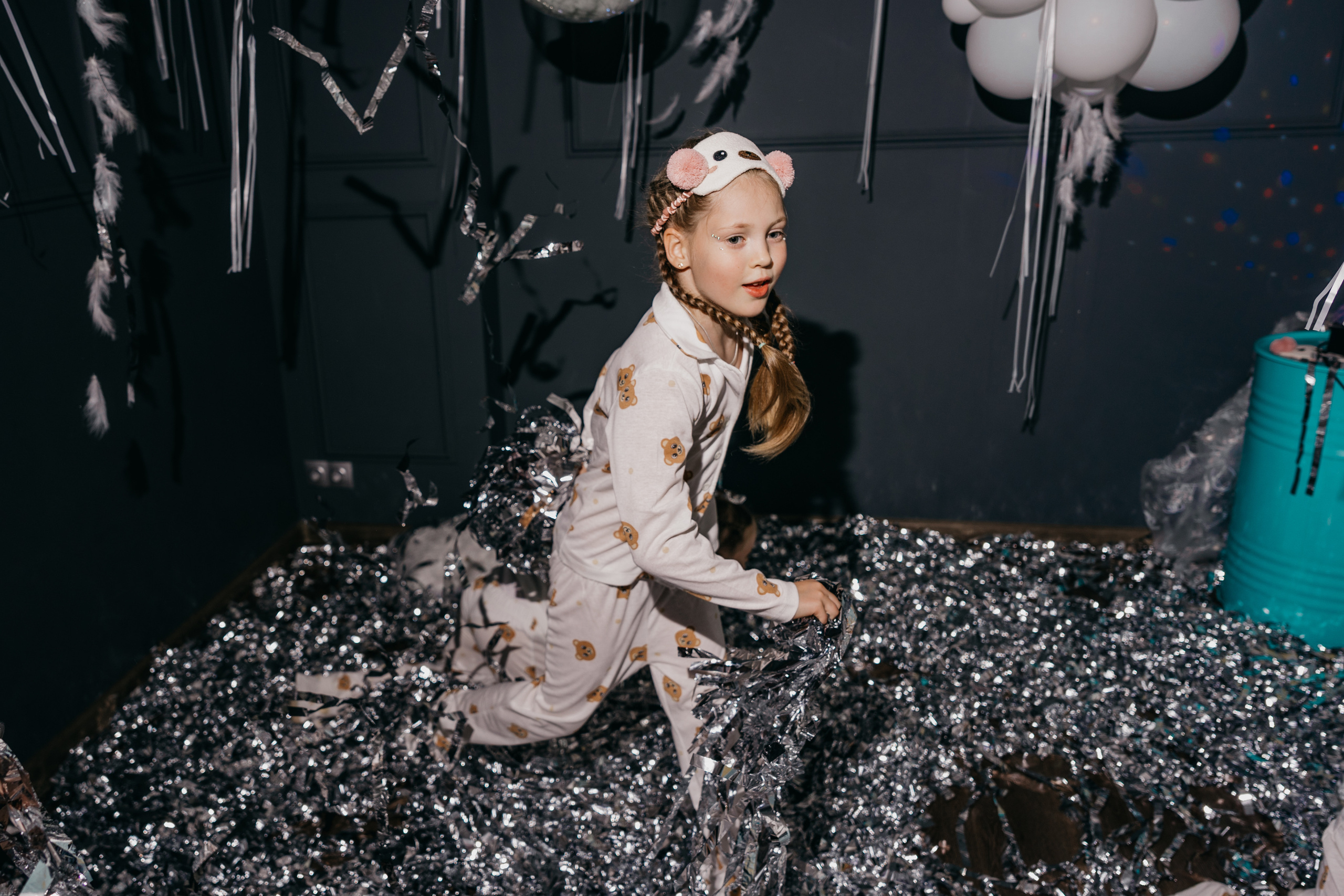 Пижамная вечеринка, Веронике 6 лет. Фотограф Никита Комаров