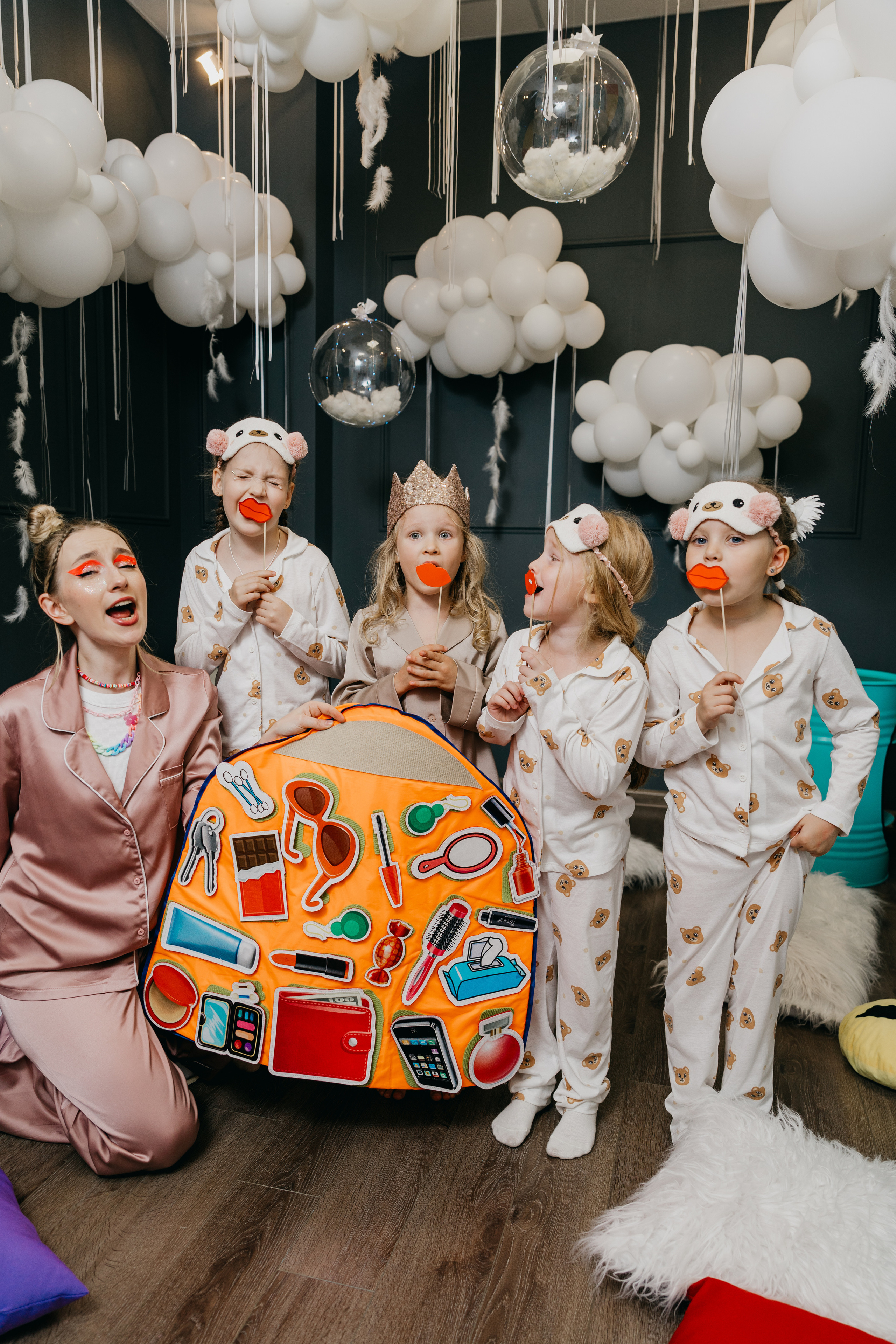 Пижамная вечеринка, Веронике 6 лет. Фотограф Никита Комаров