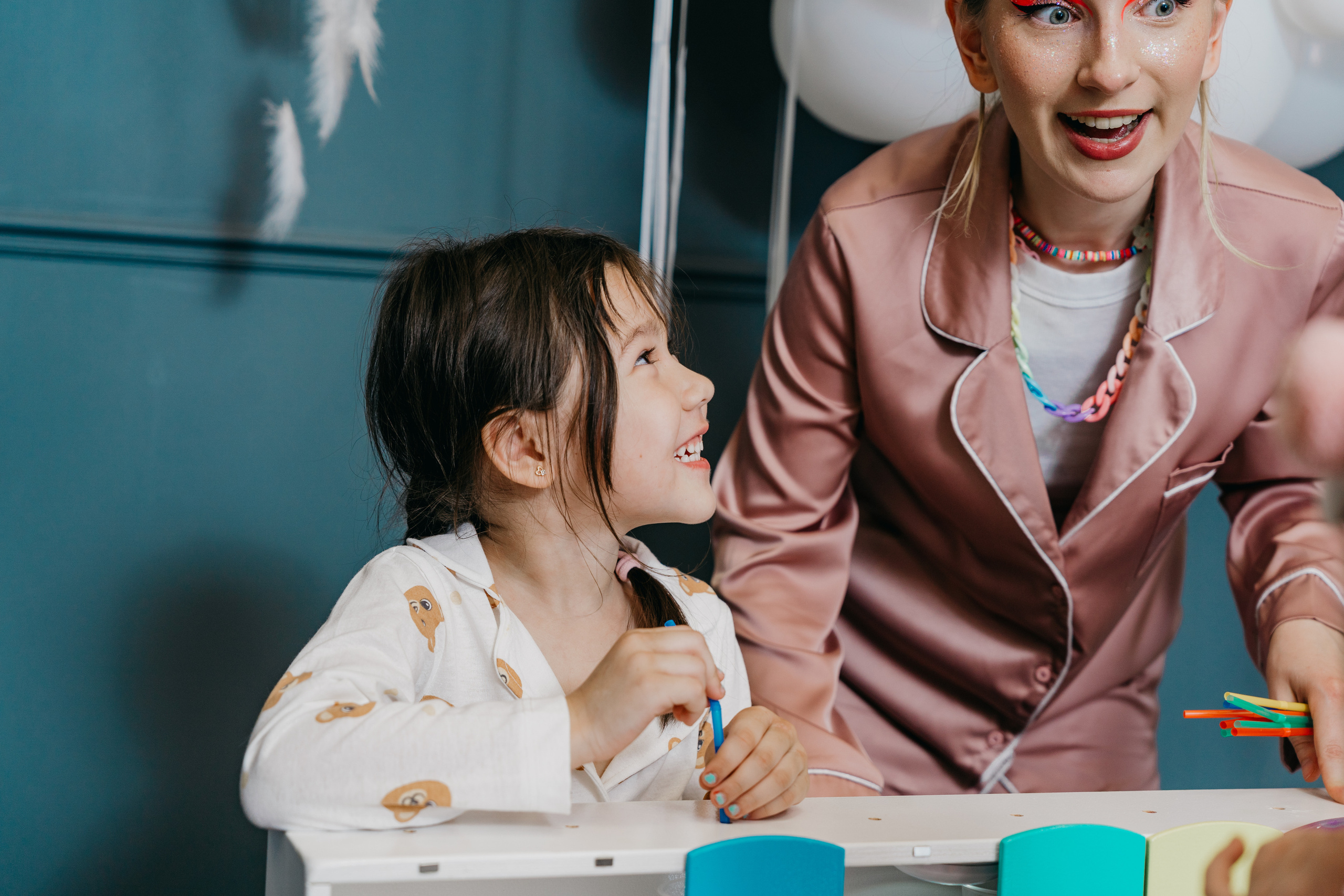 Пижамная вечеринка, Веронике 6 лет. Фотограф Никита Комаров