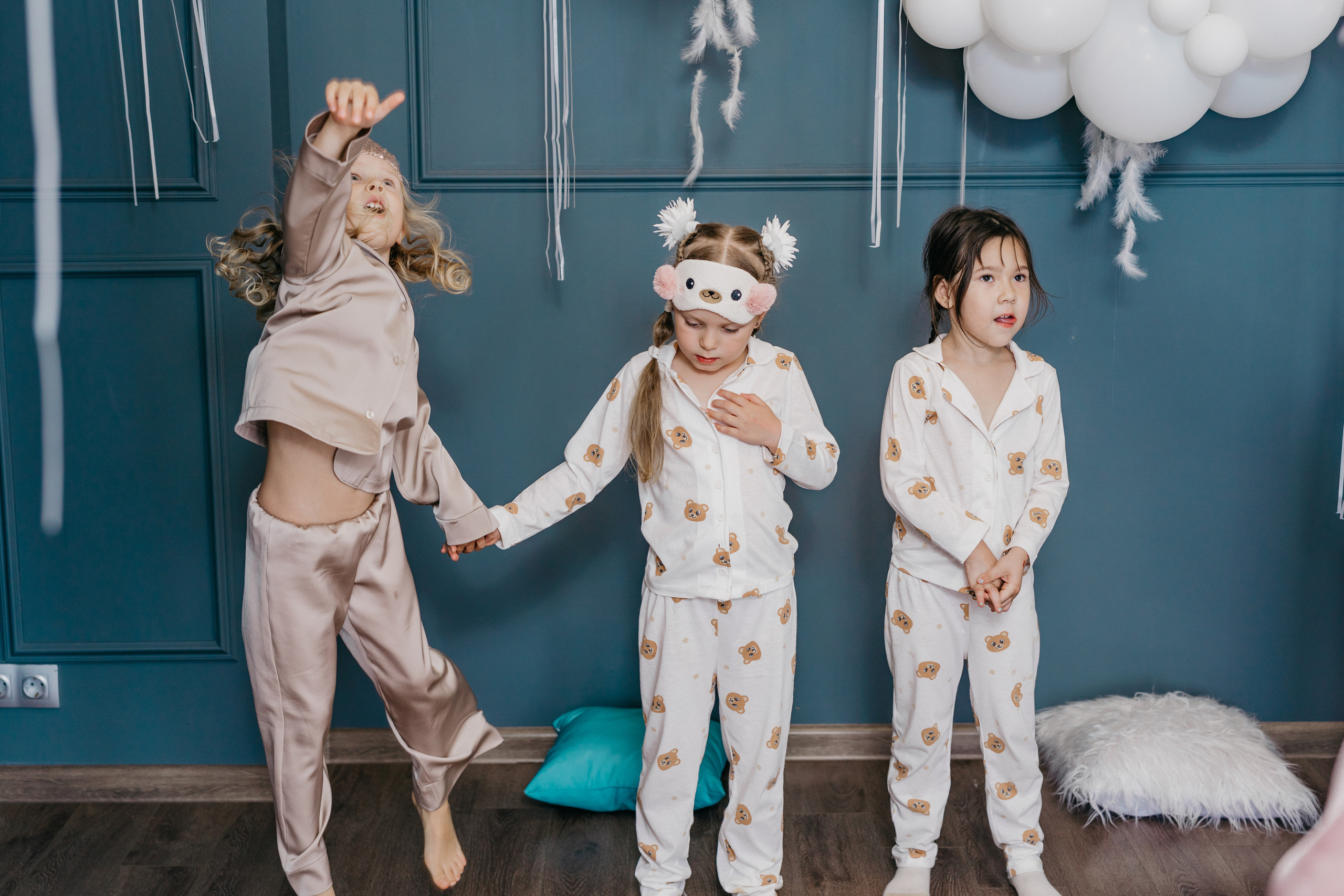 Пижамная вечеринка, Веронике 6 лет. Фотограф Никита Комаров