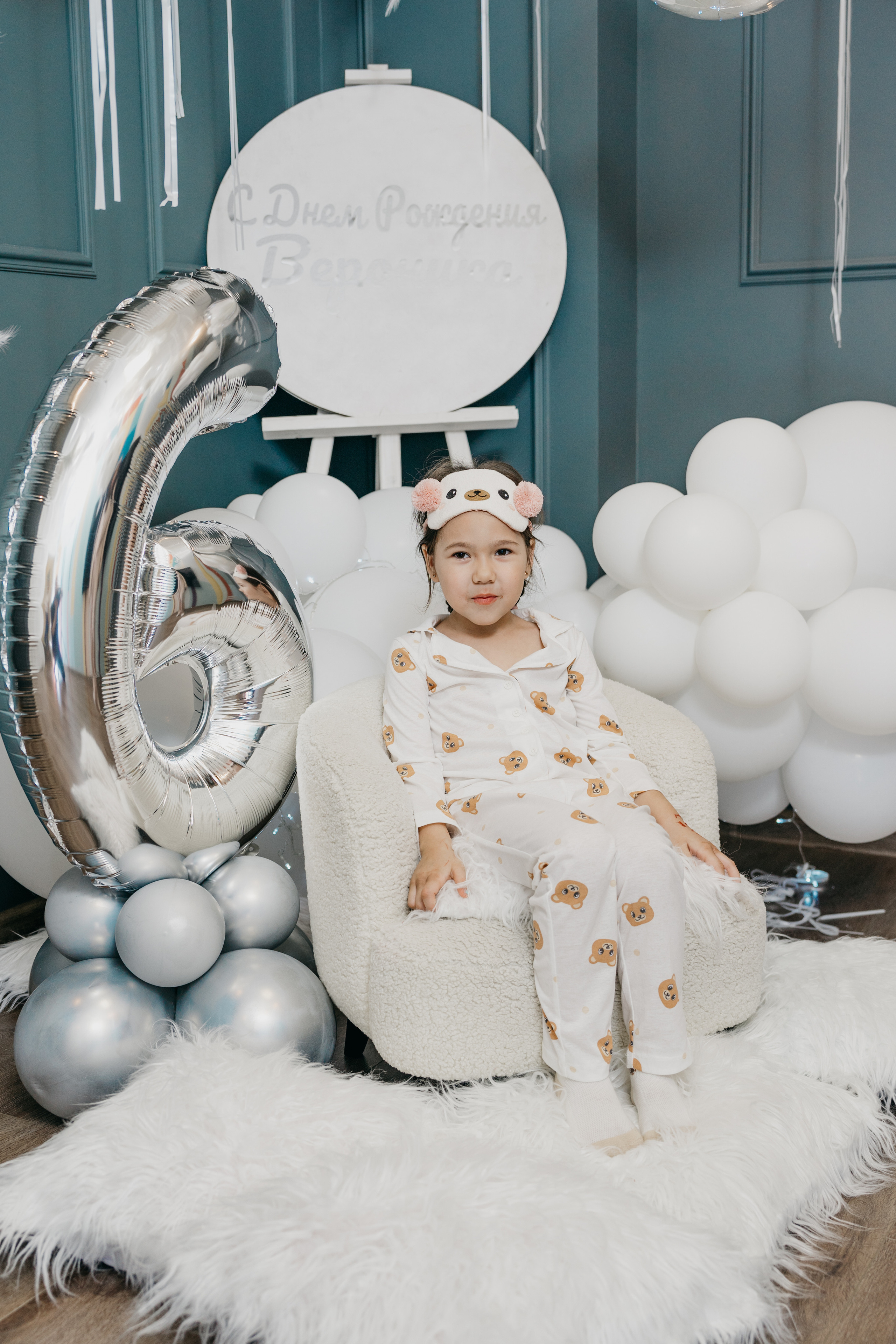 Пижамная вечеринка, Веронике 6 лет. Фотограф Никита Комаров