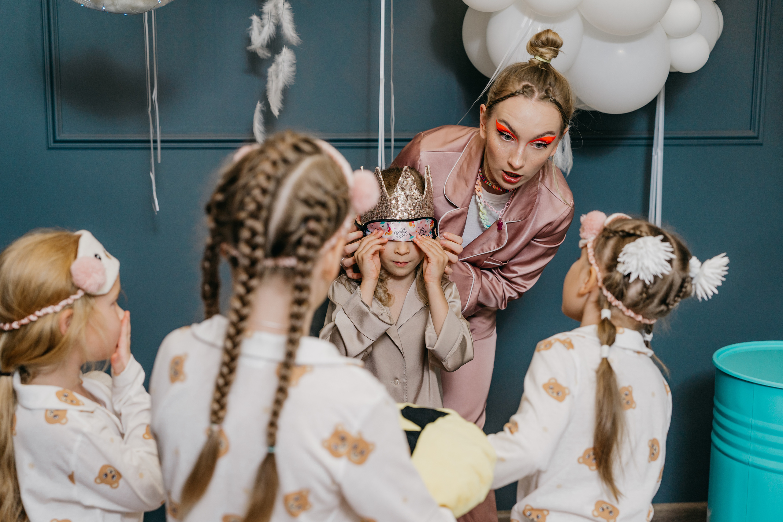 Пижамная вечеринка, Веронике 6 лет. Фотограф Никита Комаров