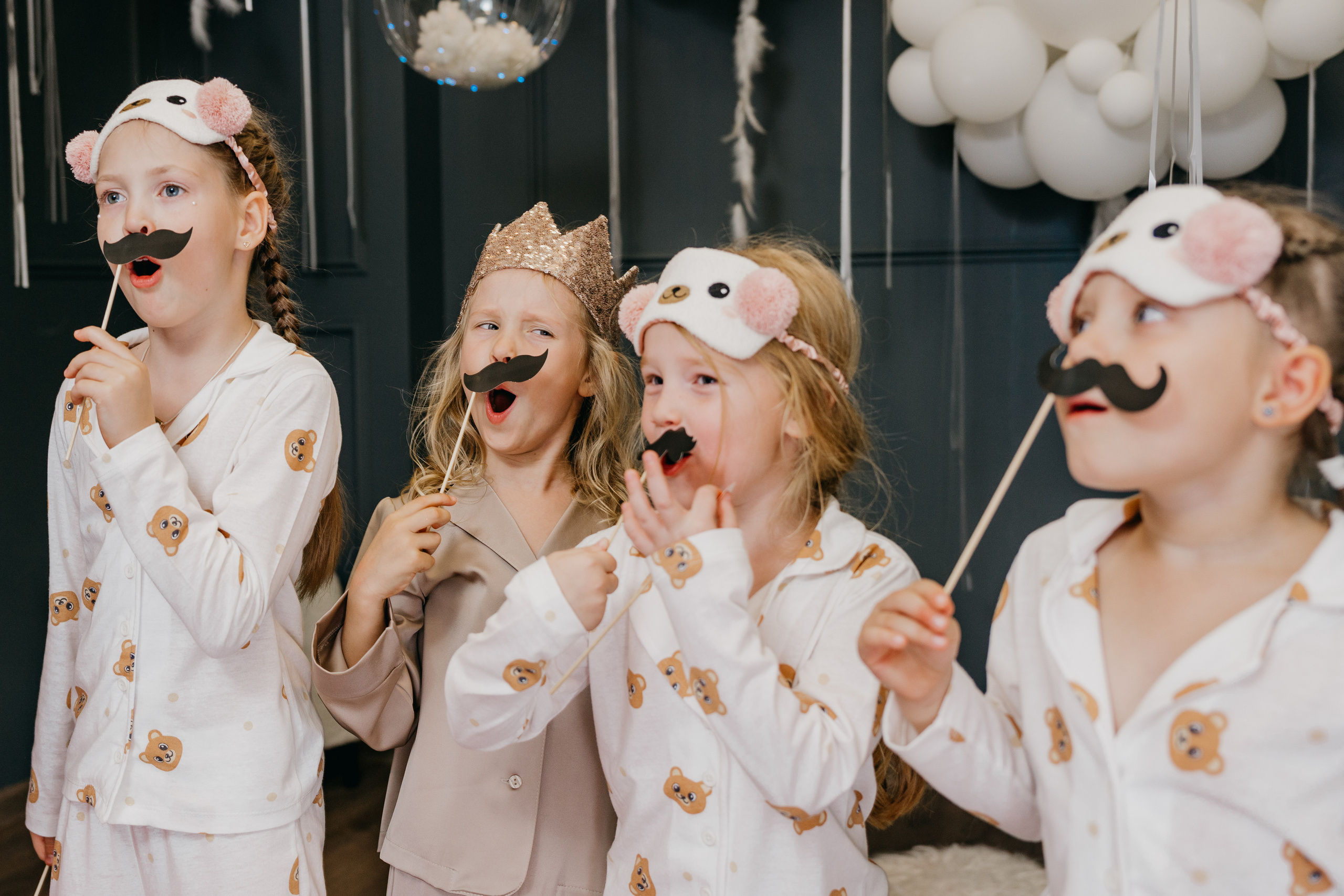 Пижамная вечеринка, Веронике 6 лет. Фотограф Никита Комаров