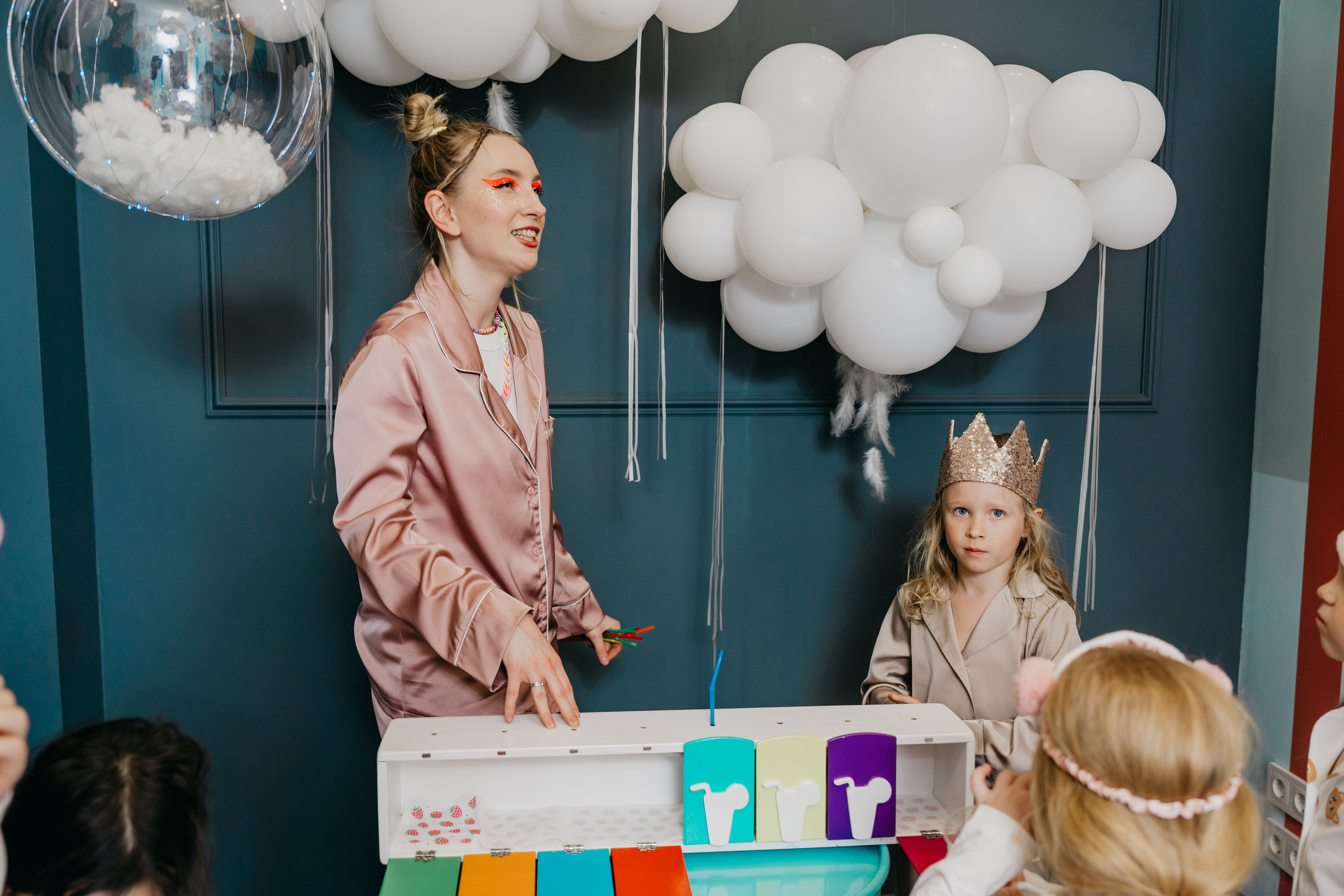 Пижамная вечеринка, Веронике 6 лет. Фотограф Никита Комаров