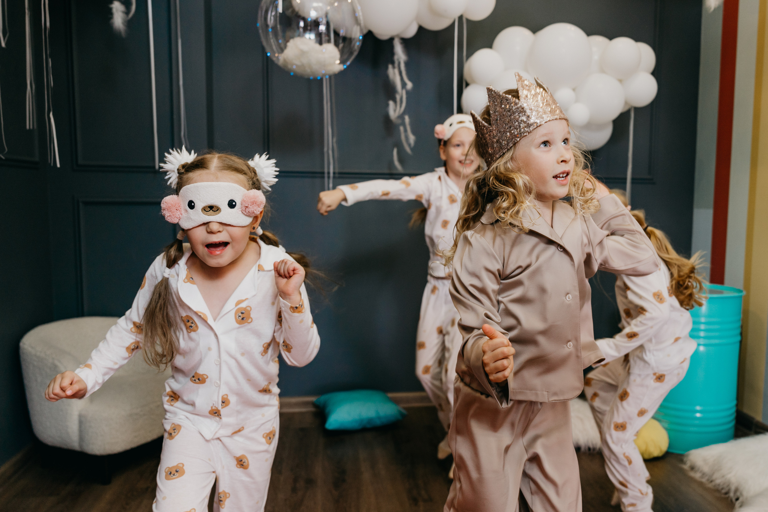 Пижамная вечеринка, Веронике 6 лет. Фотограф Никита Комаров