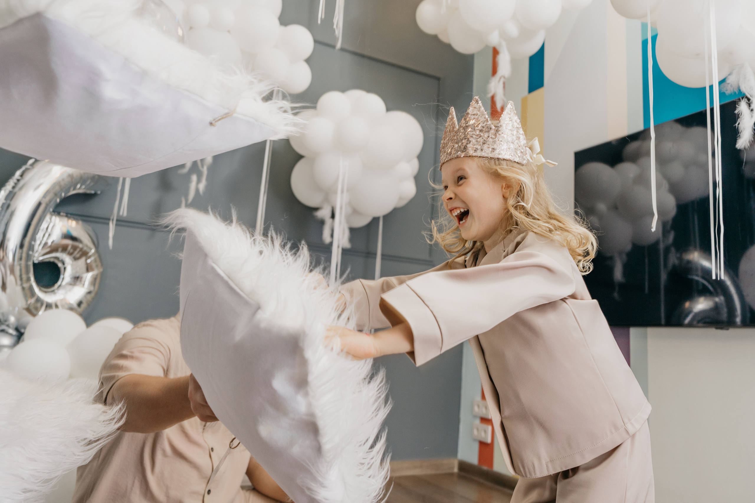 Пижамная вечеринка, Веронике 6 лет. Фотограф Никита Комаров
