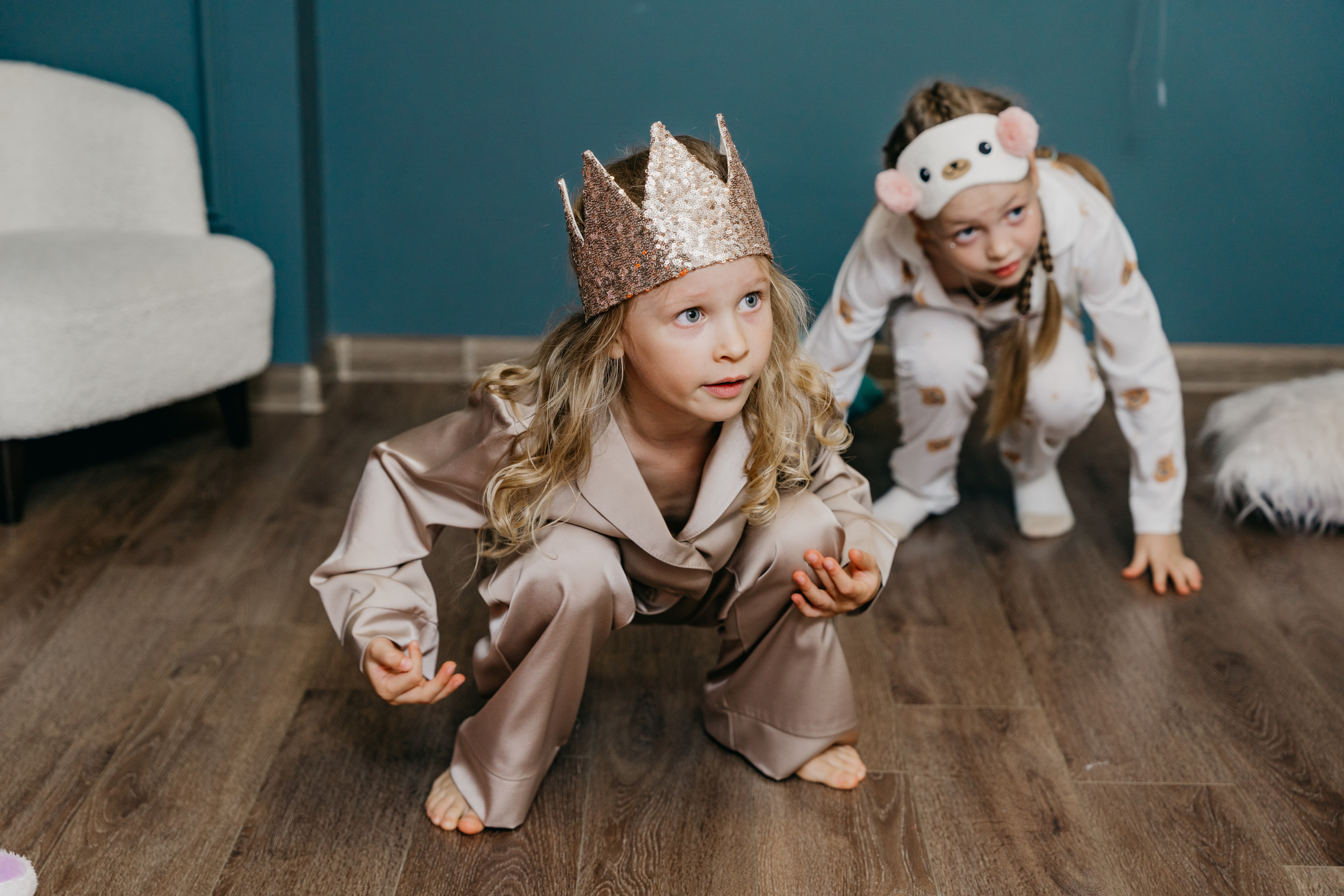 Пижамная вечеринка, Веронике 6 лет. Фотограф Никита Комаров