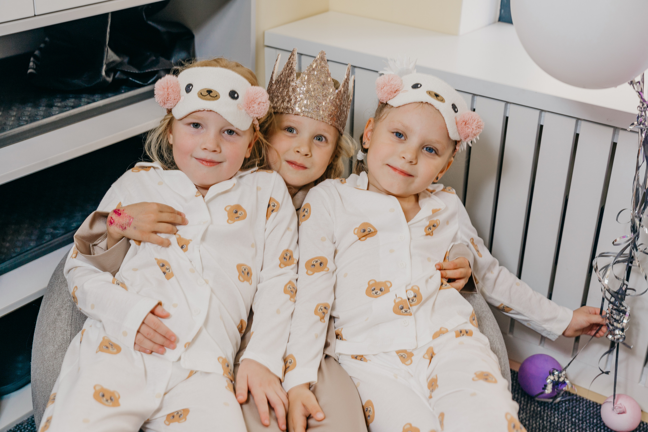 Пижамная вечеринка, Веронике 6 лет. Фотограф Никита Комаров