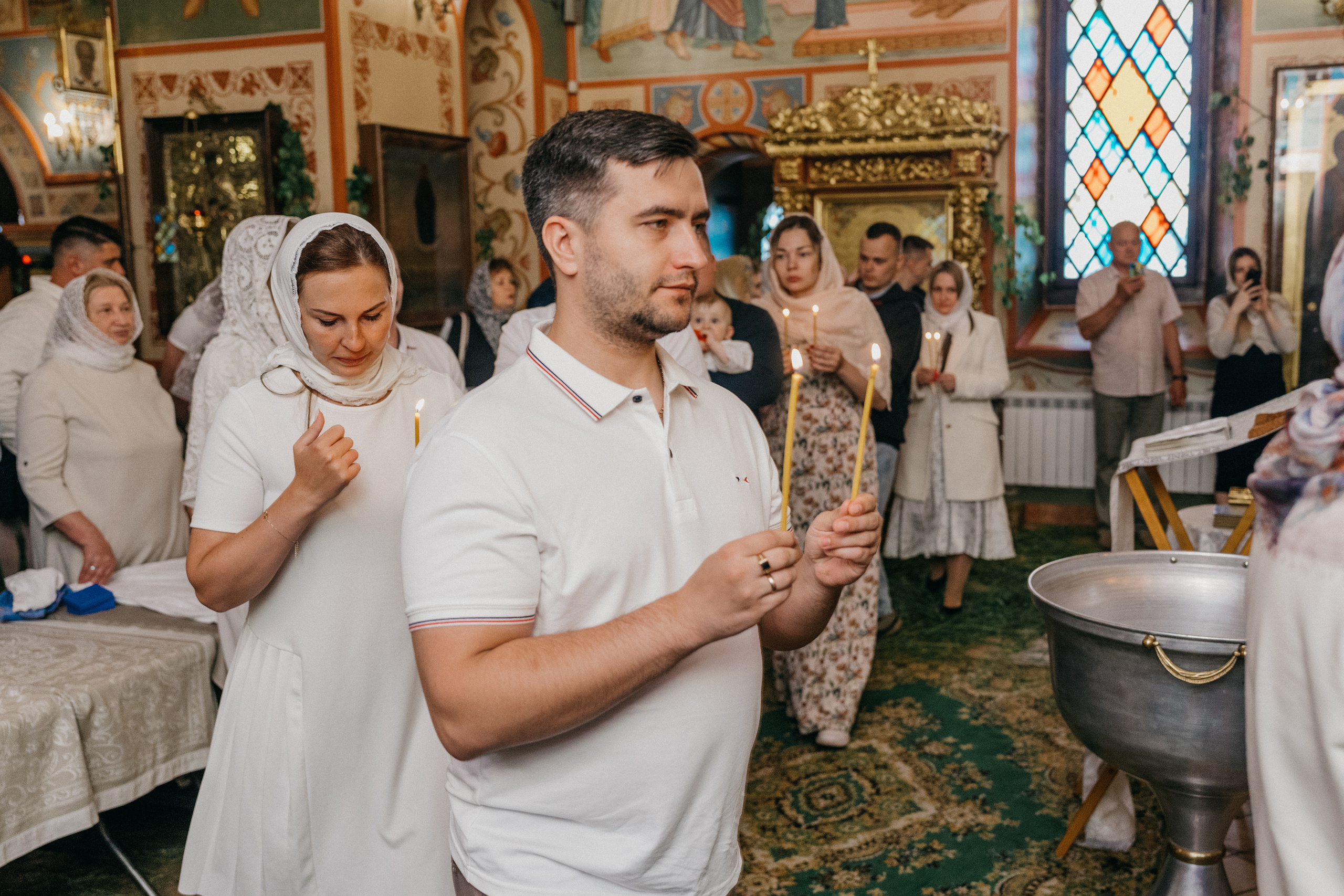 Крещение Ярослава. Фотограф Никита Комаров