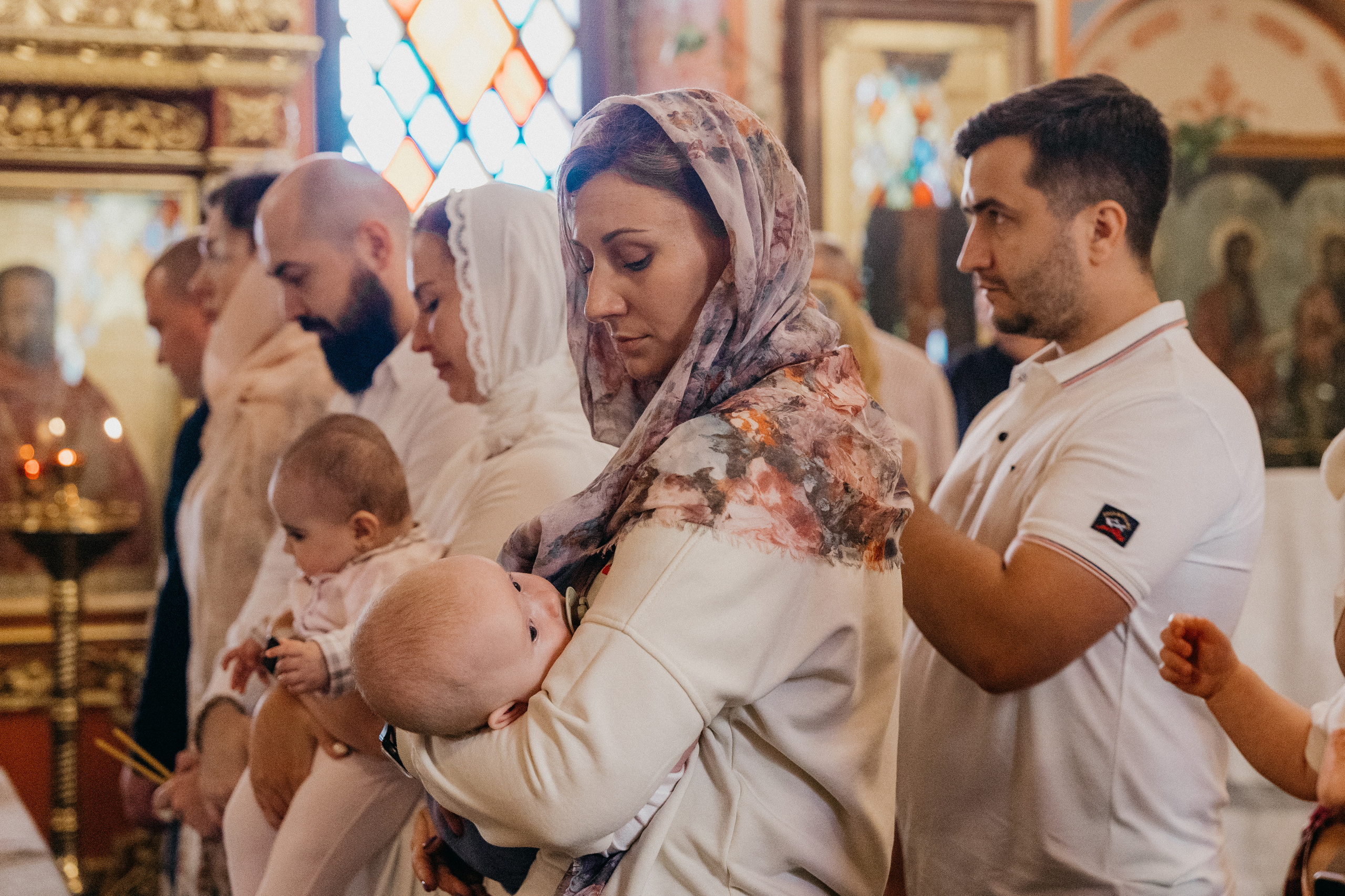 Крещение Ярослава. Фотограф Никита Комаров