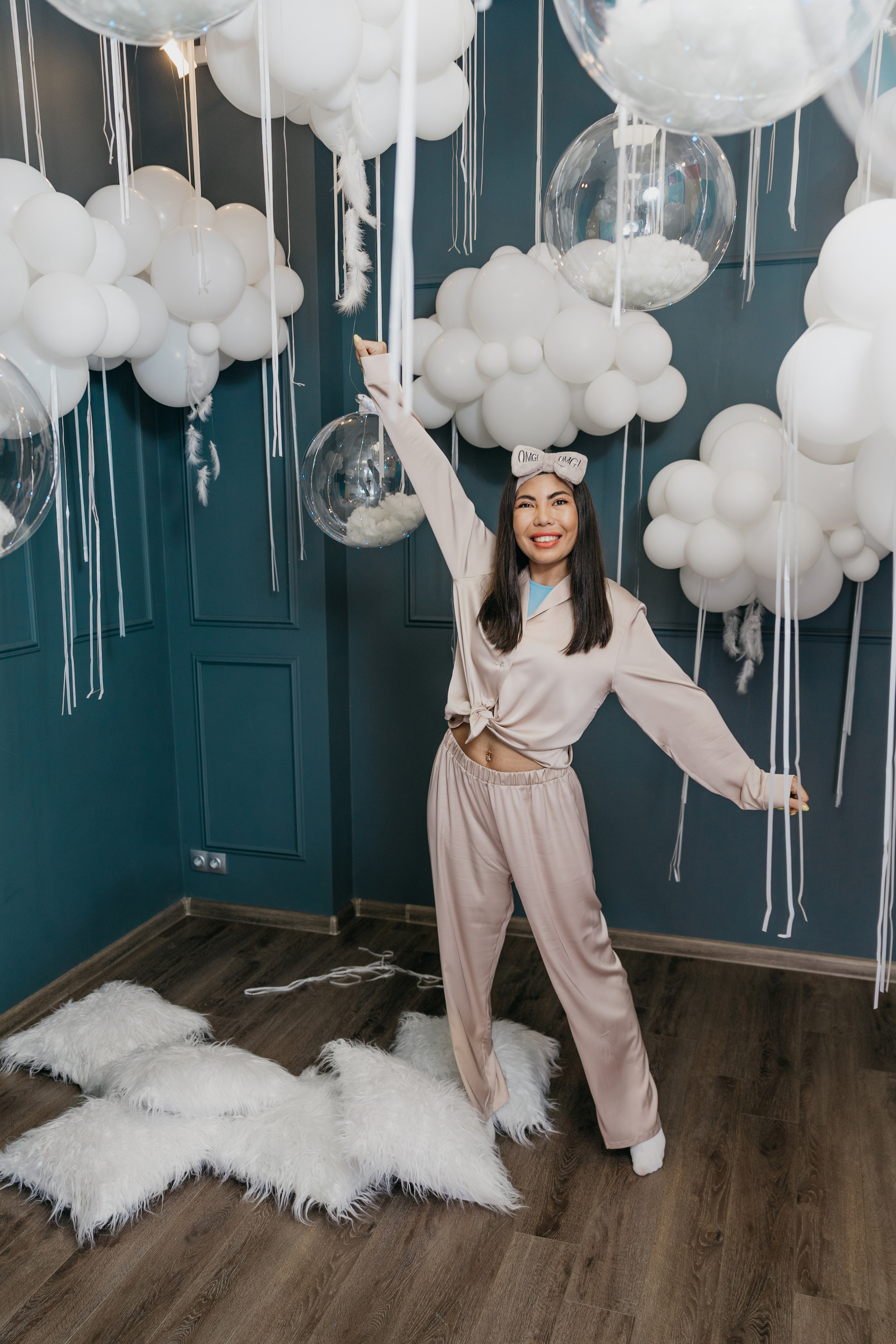 Пижамная вечеринка, Веронике 6 лет. Фотограф Никита Комаров