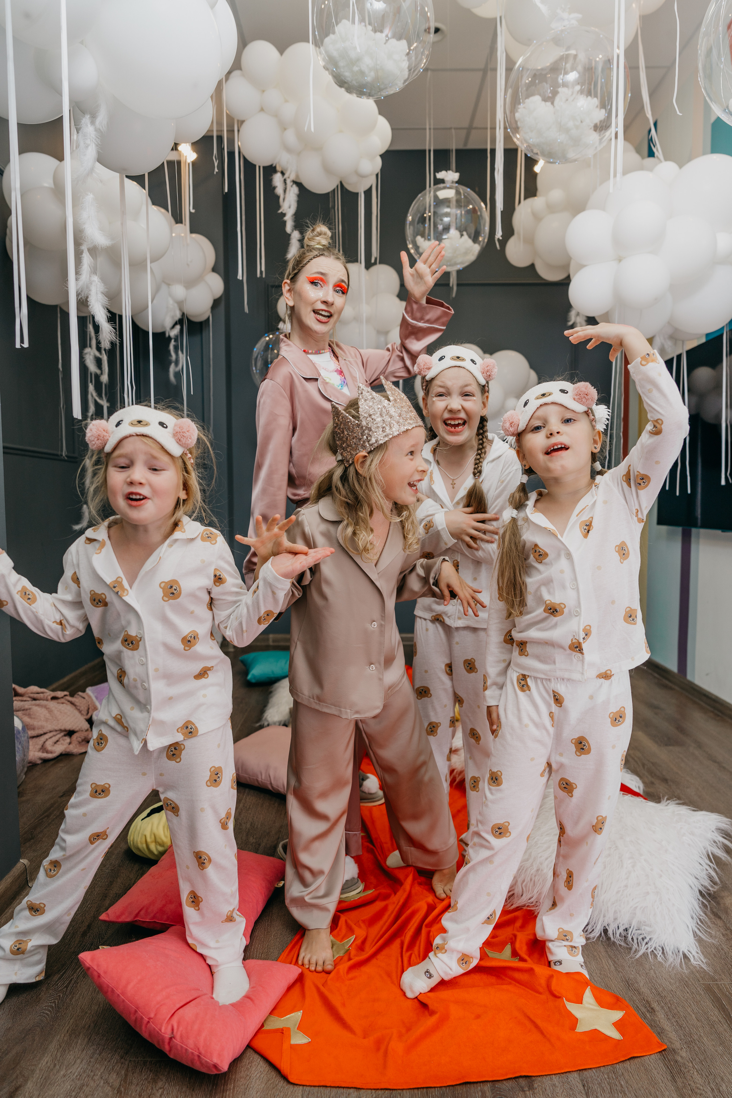 Пижамная вечеринка, Веронике 6 лет. Фотограф Никита Комаров