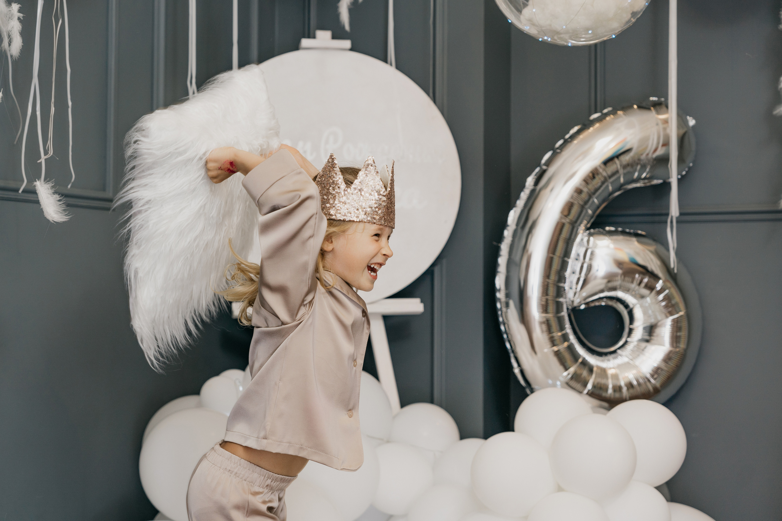 Пижамная вечеринка, Веронике 6 лет. Фотограф Никита Комаров