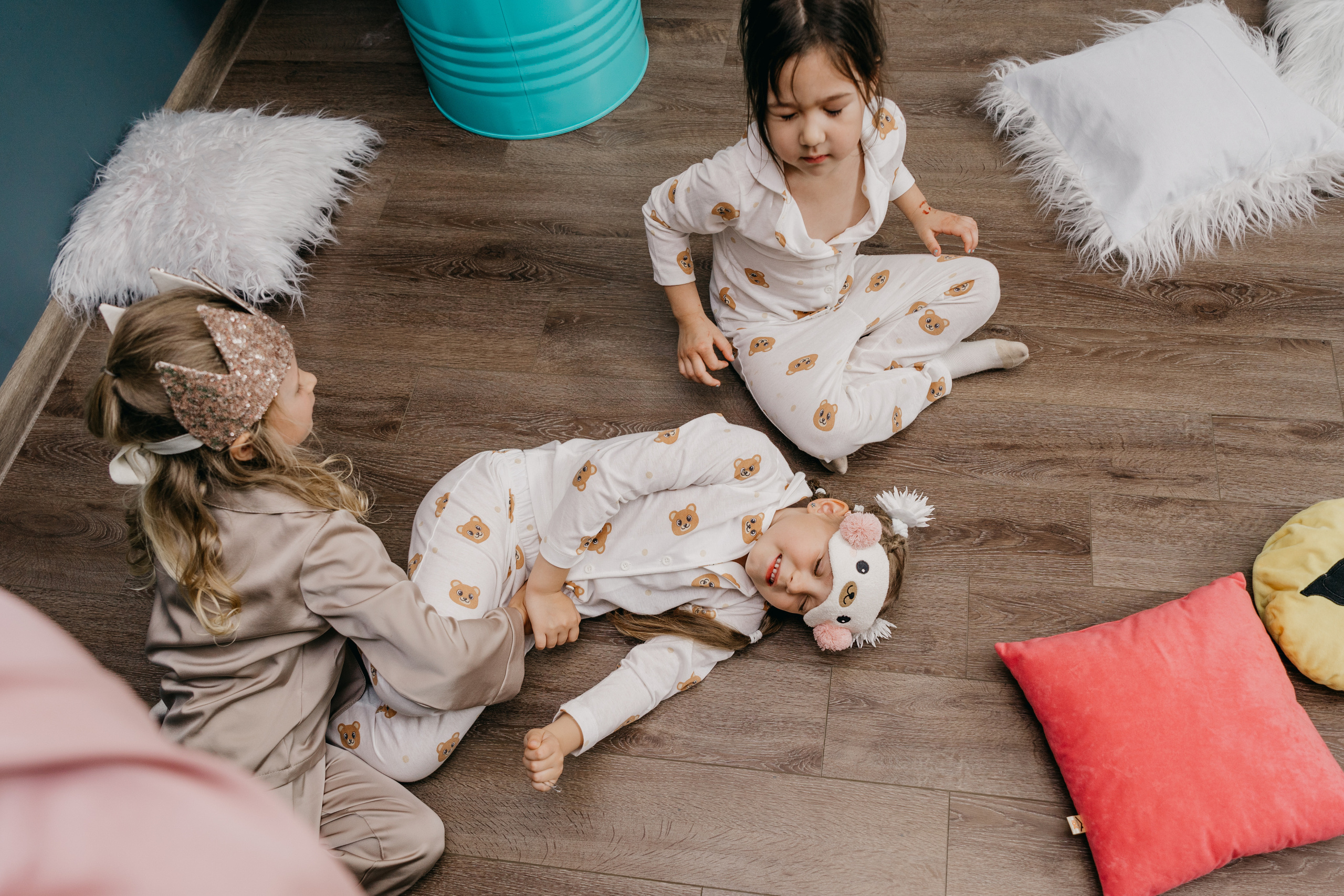 Пижамная вечеринка, Веронике 6 лет. Фотограф Никита Комаров