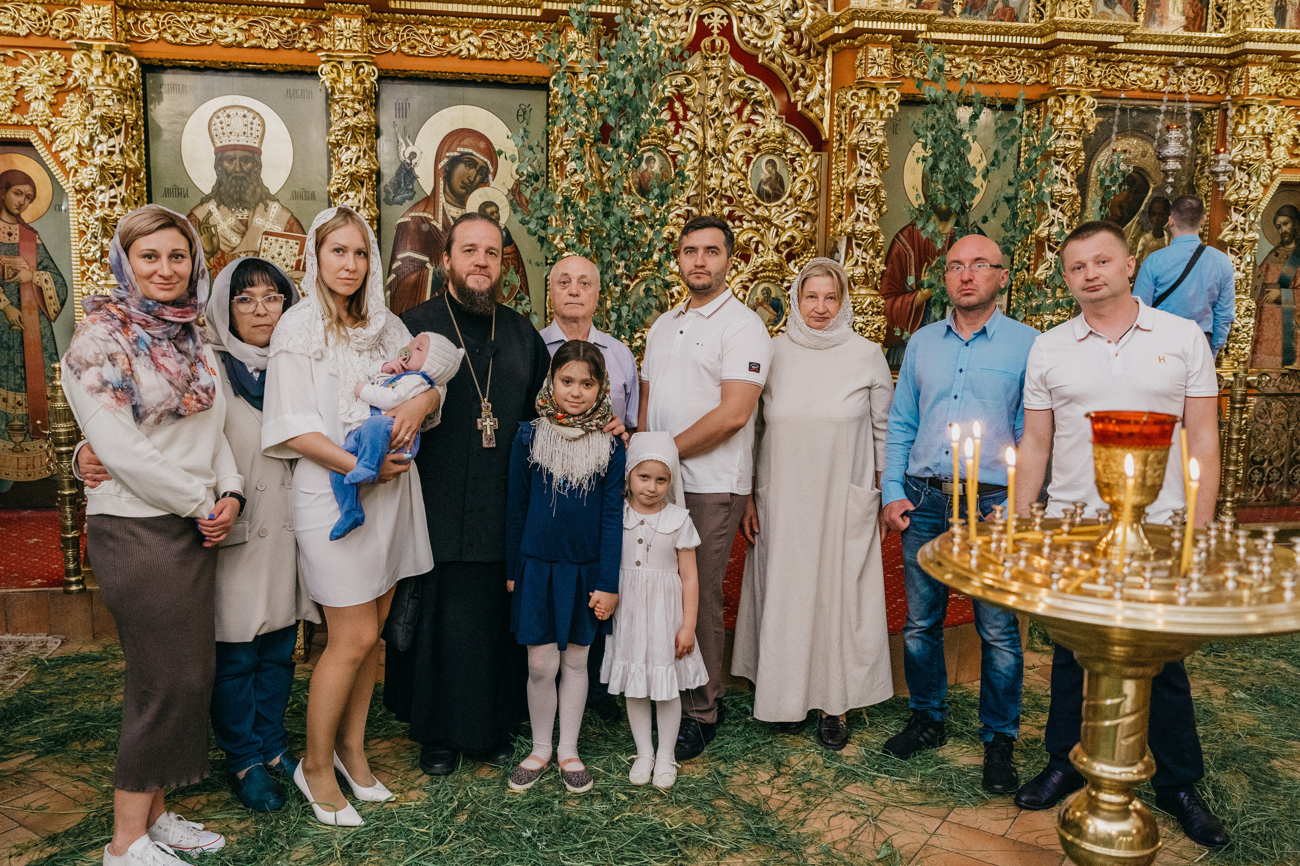 Крещение Ярослава. Фотограф Никита Комаров