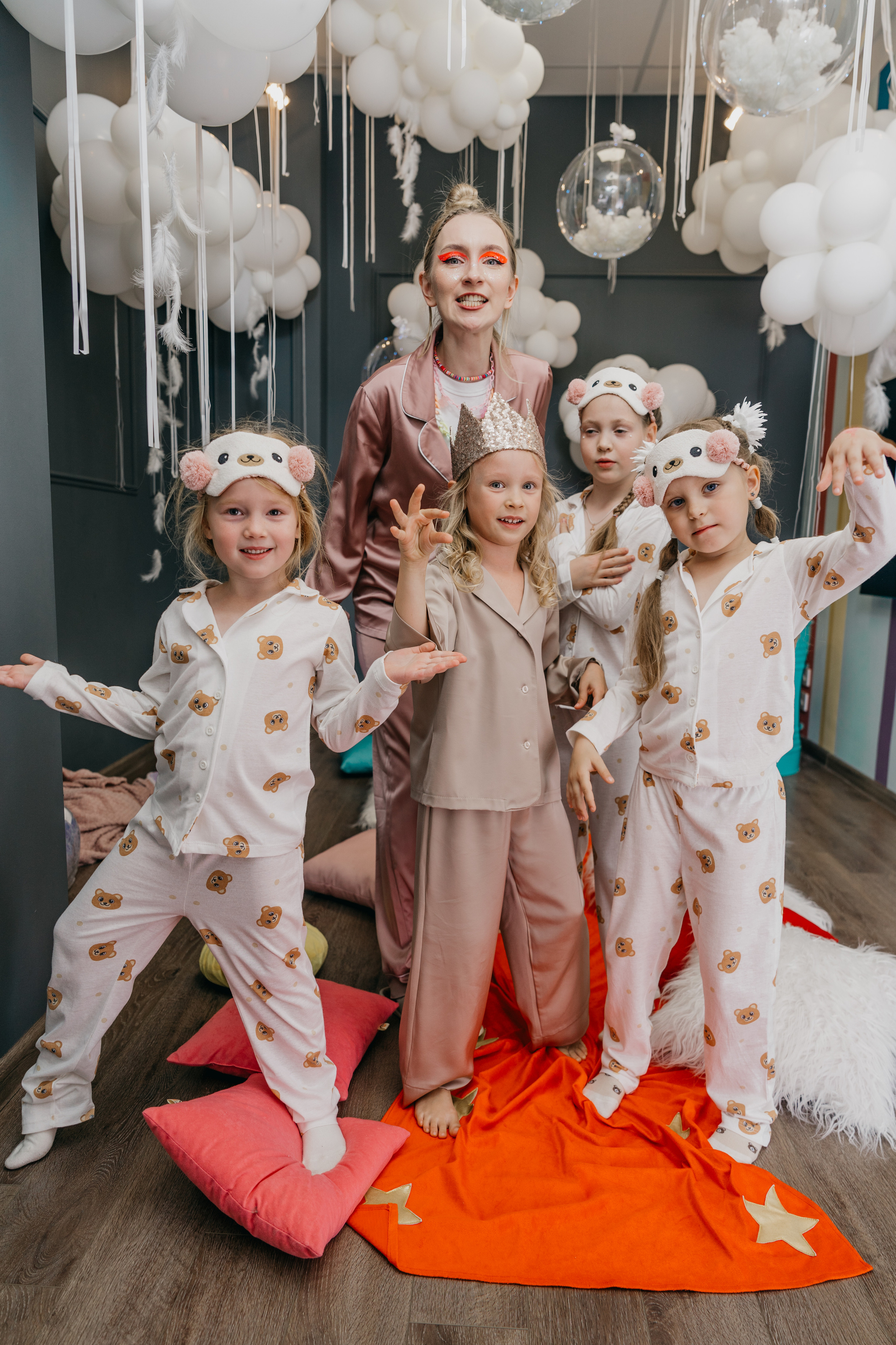 Пижамная вечеринка, Веронике 6 лет. Фотограф Никита Комаров