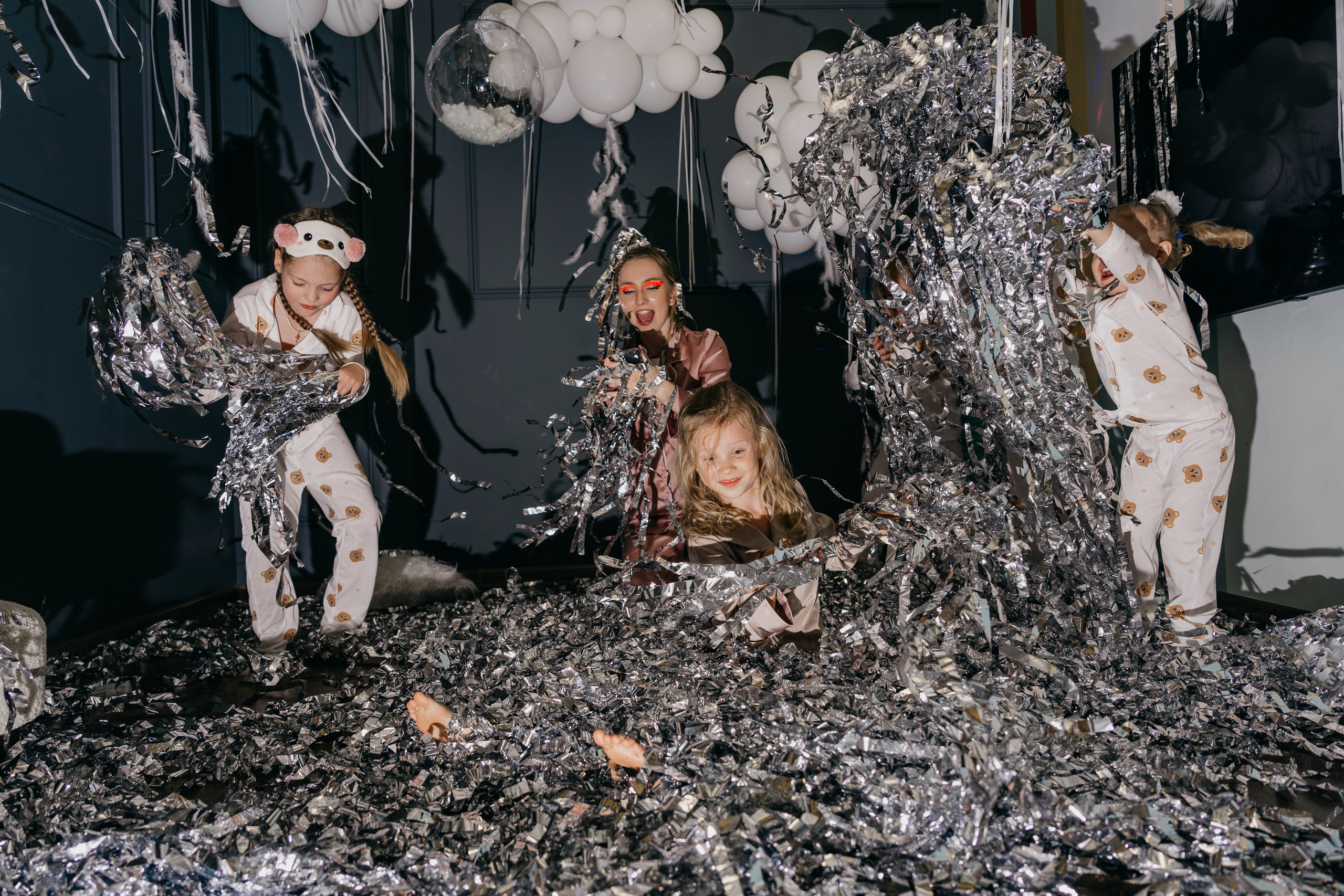 Пижамная вечеринка, Веронике 6 лет. Фотограф Никита Комаров