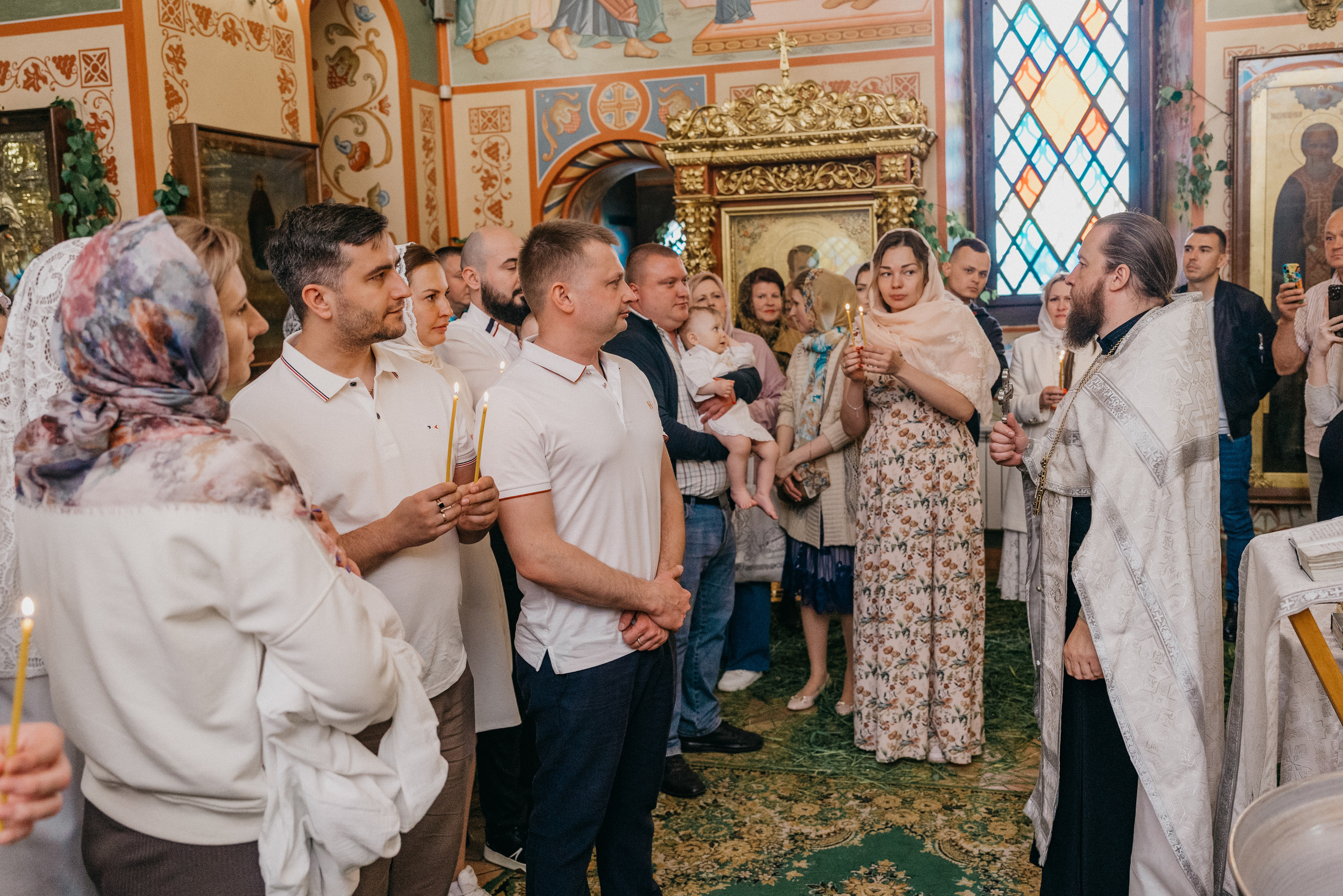 Крещение Ярослава. Фотограф Никита Комаров