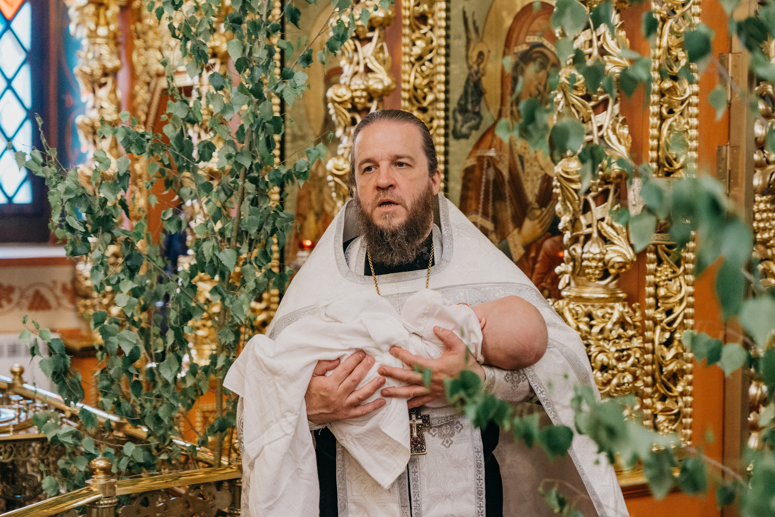 Крещение Ярослава. Фотограф Никита Комаров