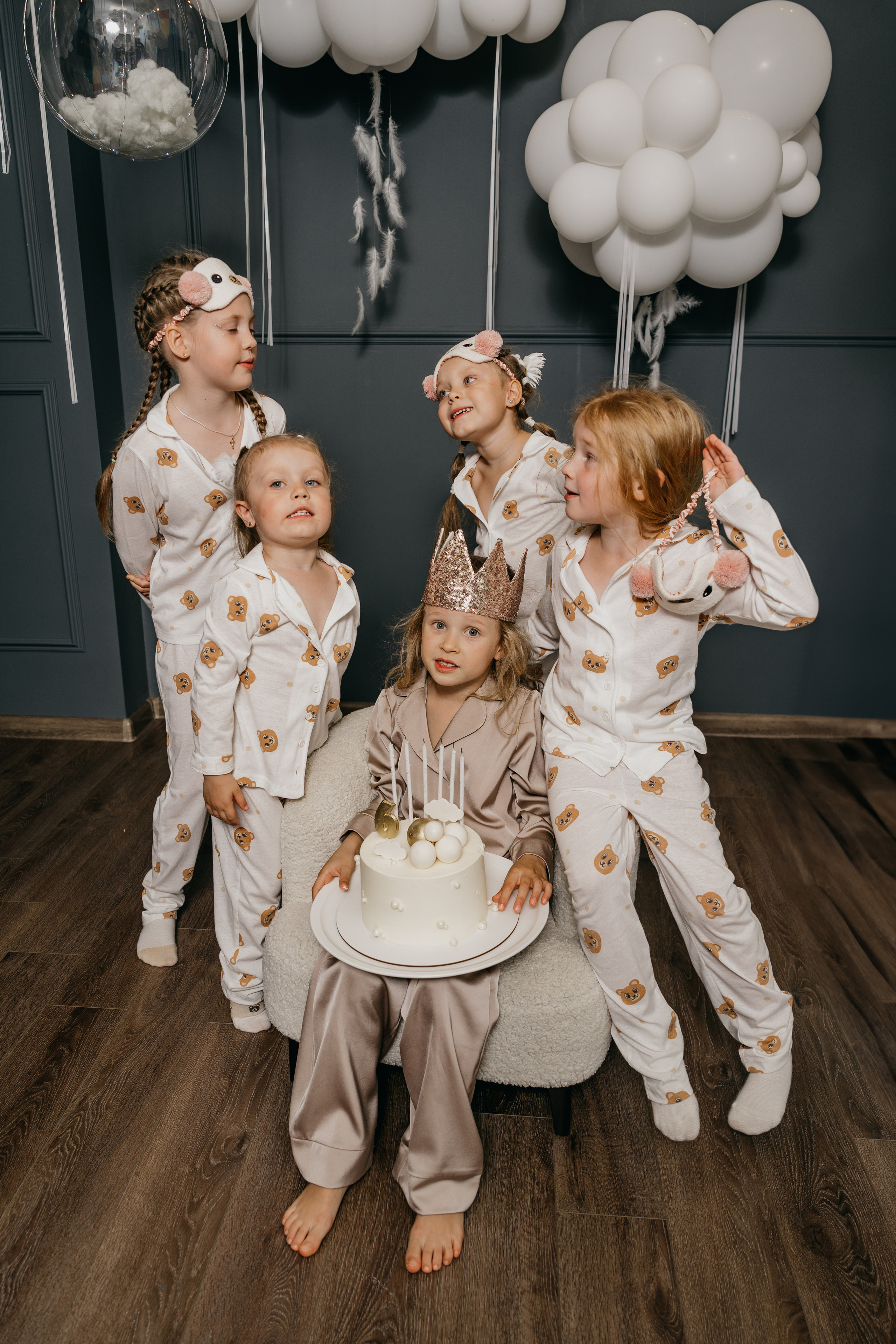 Пижамная вечеринка, Веронике 6 лет. Фотограф Никита Комаров