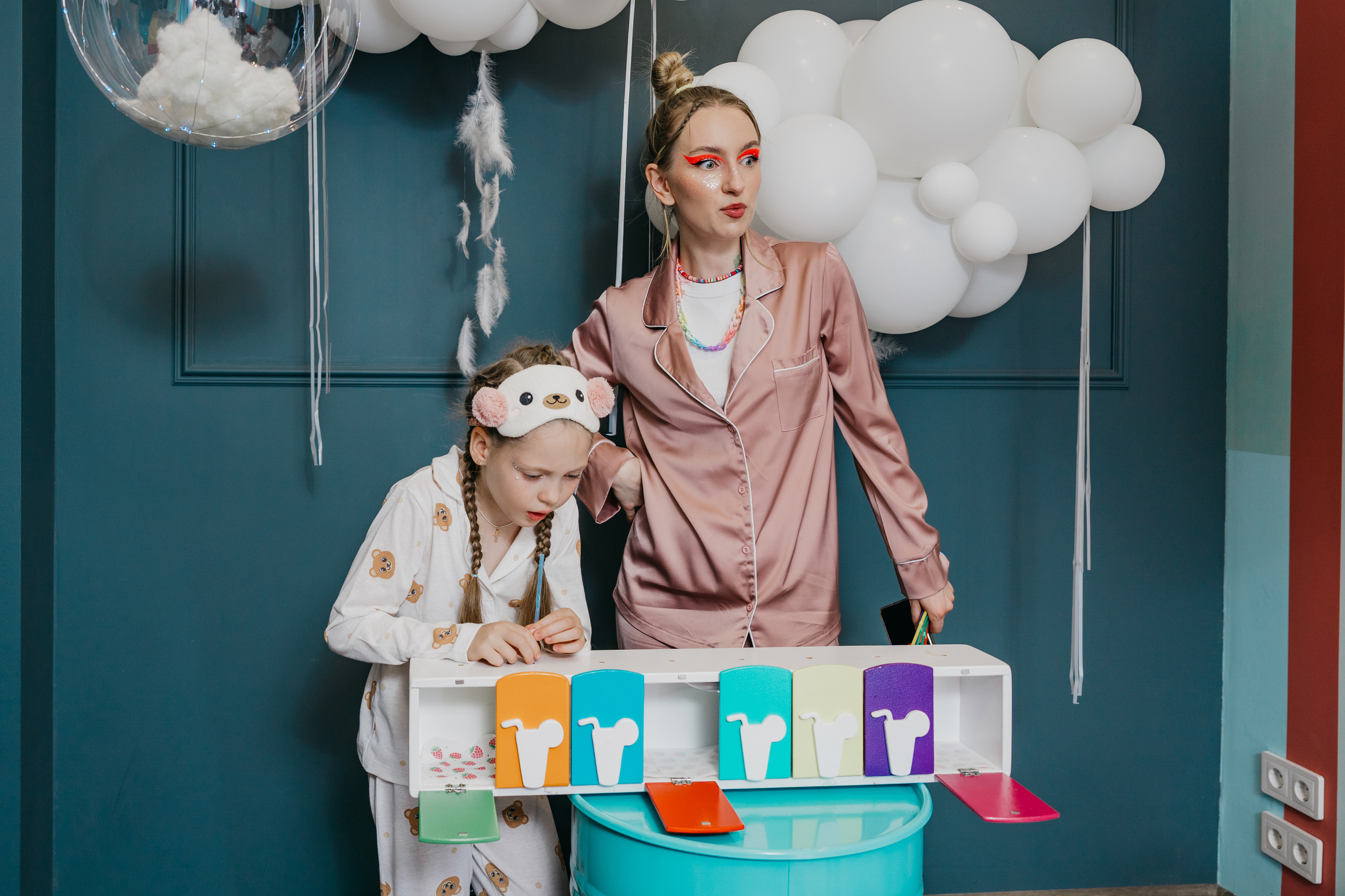 Пижамная вечеринка, Веронике 6 лет. Фотограф Никита Комаров